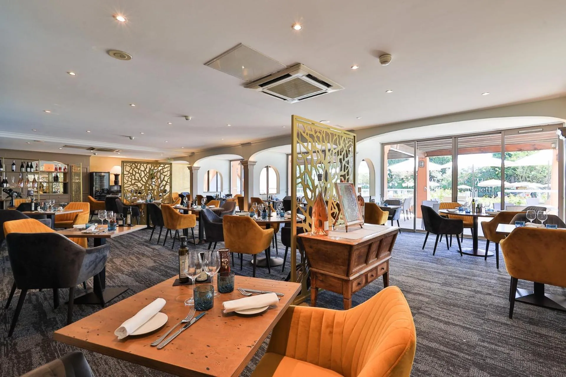 Restaurant/places to eat in Golf Hôtel de Valescure & Spa NUXE