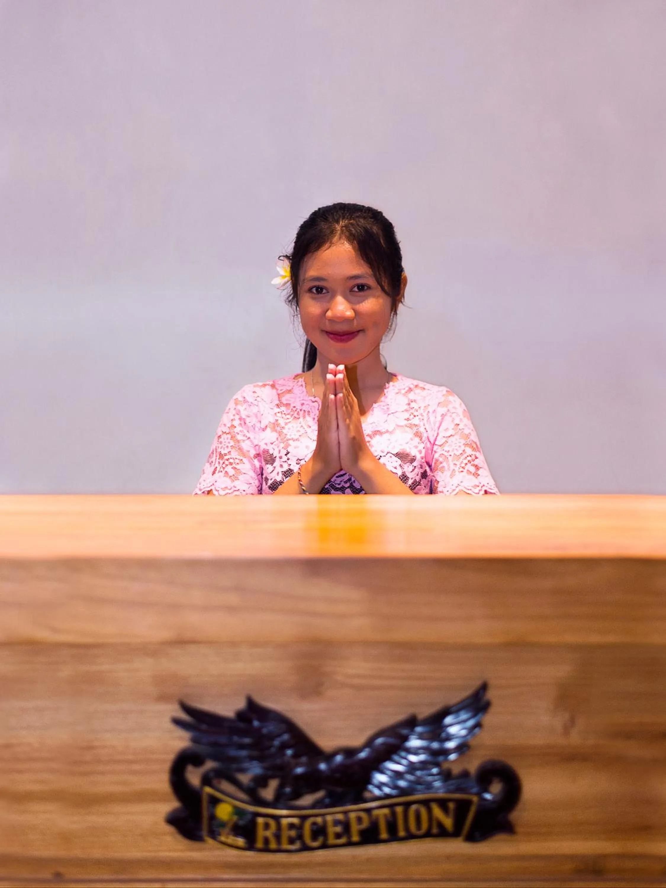 Staff in Bali Full Moon Guest House