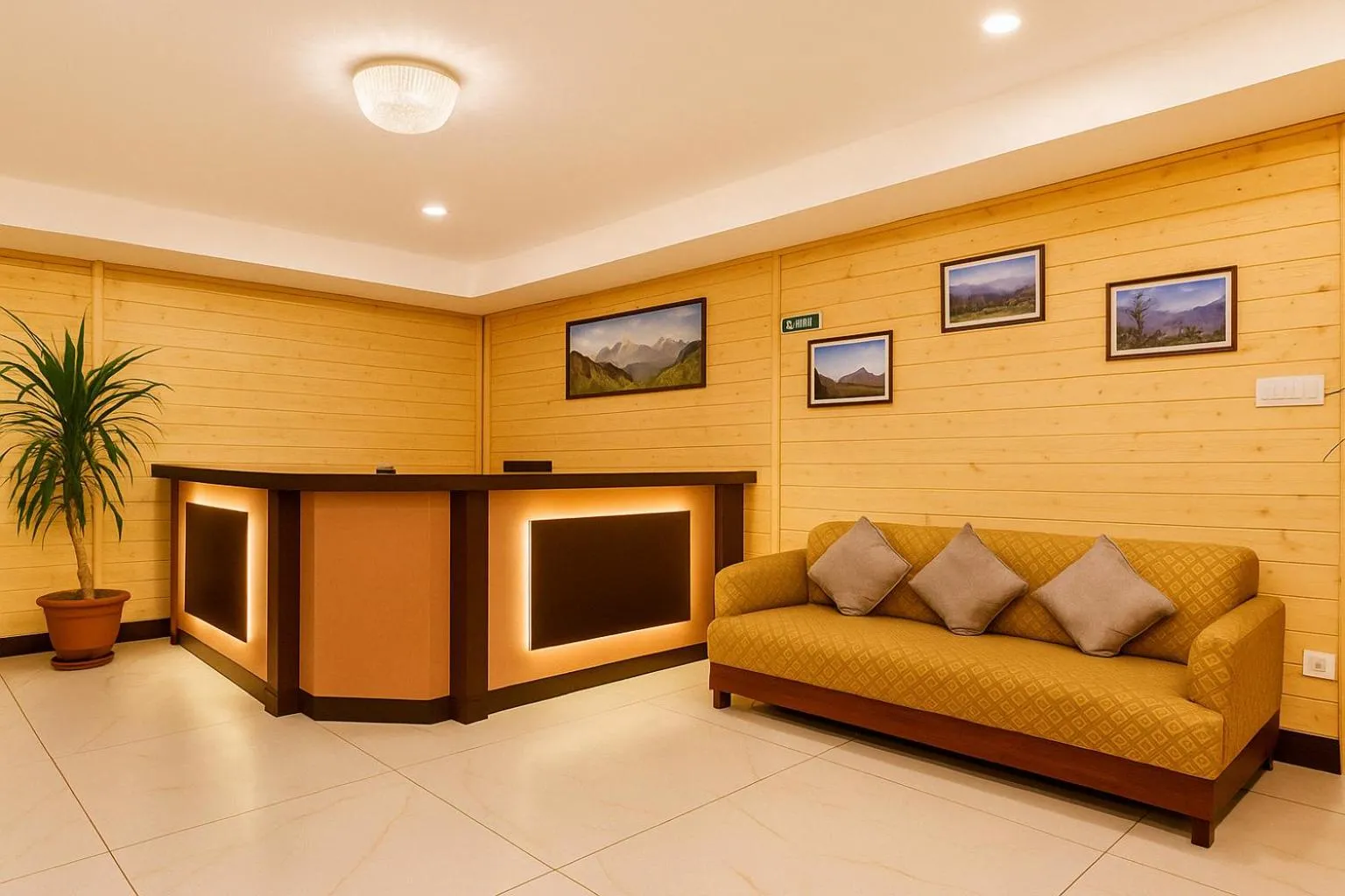Lobby or reception in Summit Ttakshang Residency Hotel & Spa Mg Marg