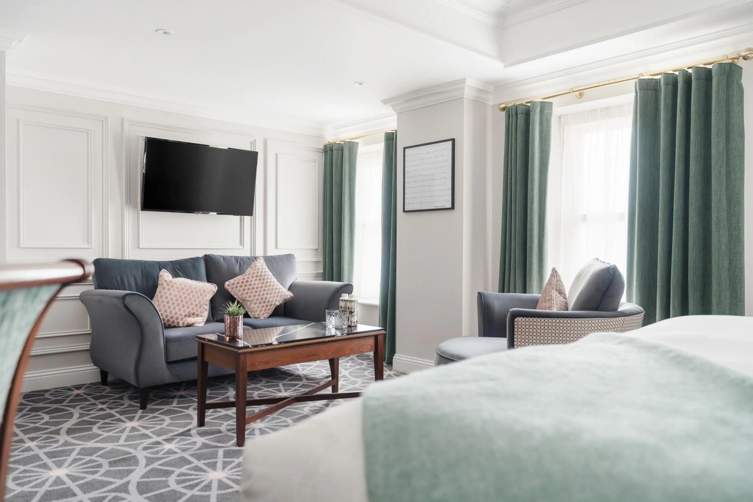 Bed in Imperial Hotel Cork City