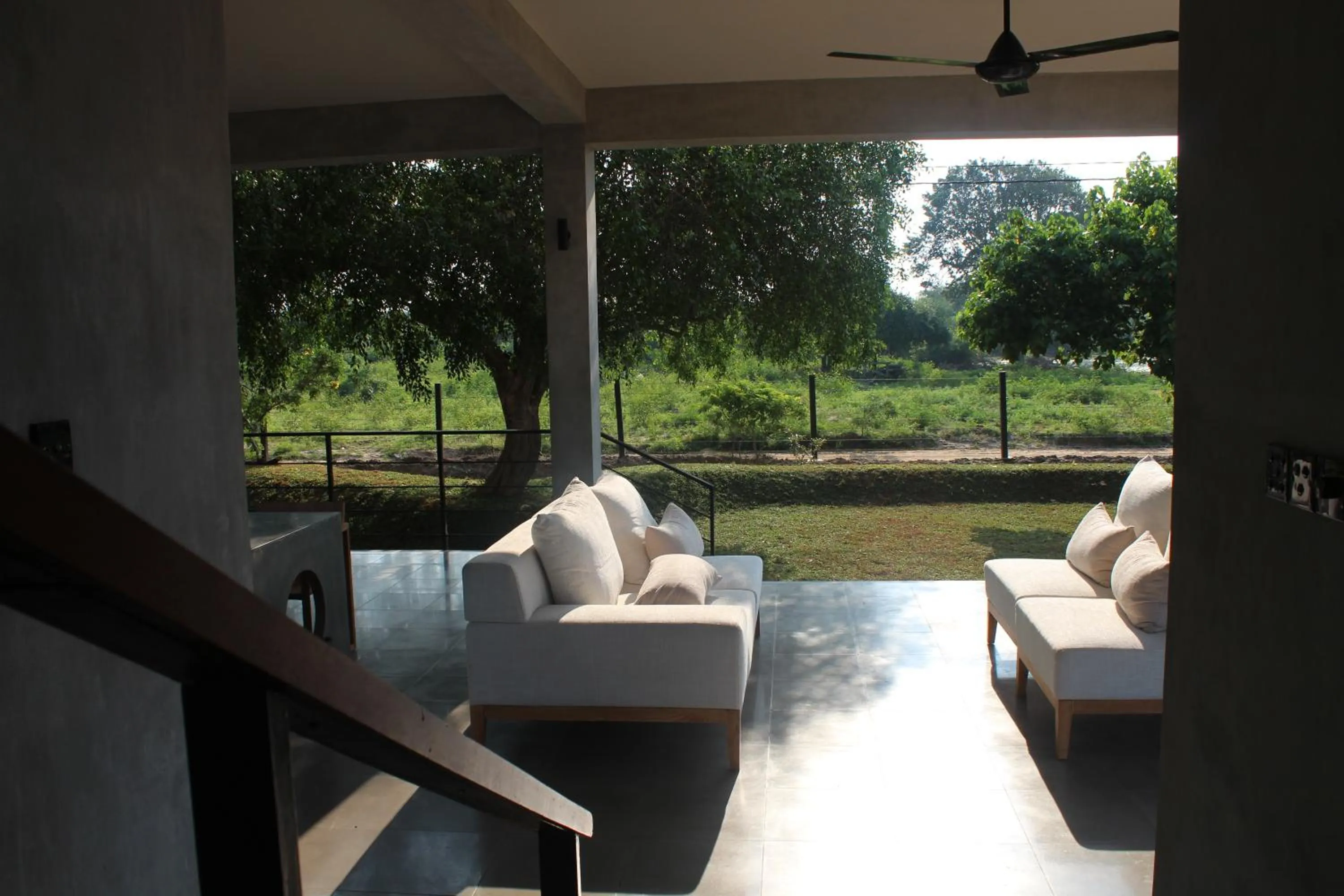 Living room in Tree Tops Yala