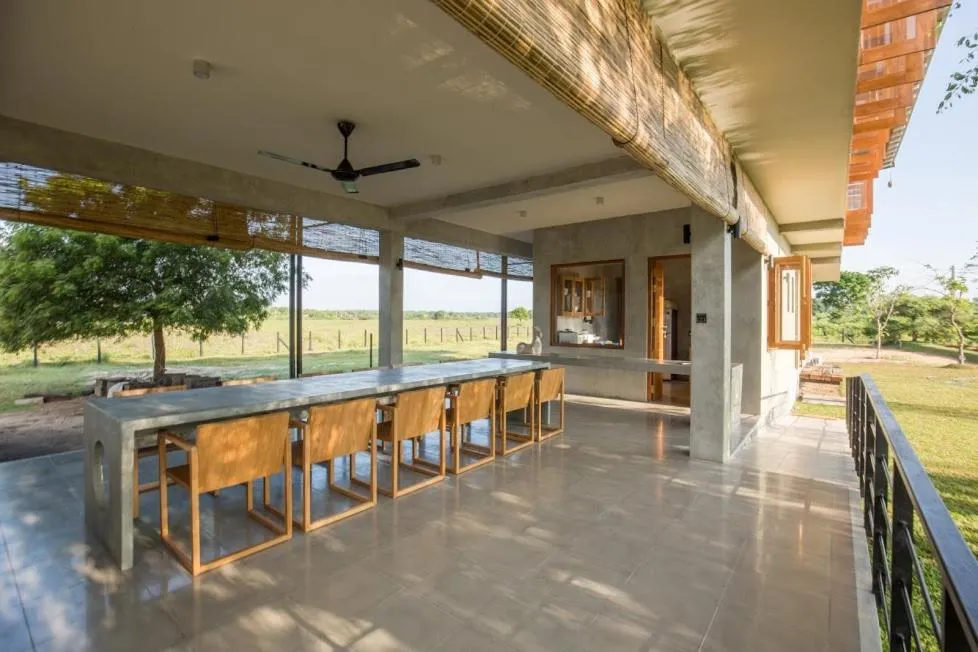 Dining area in Tree Tops Yala
