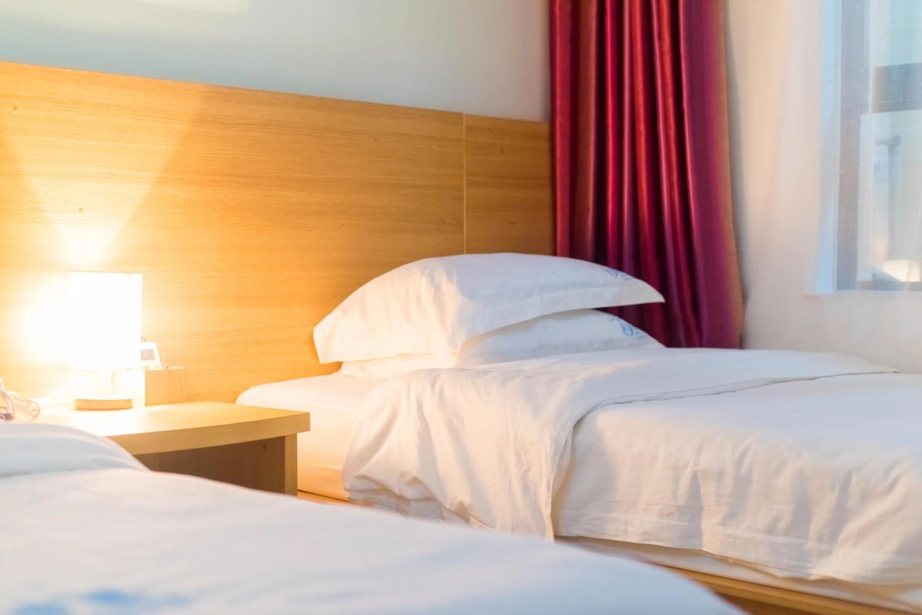 Decorative detail, Bed in Sanya Passion fruit Inn