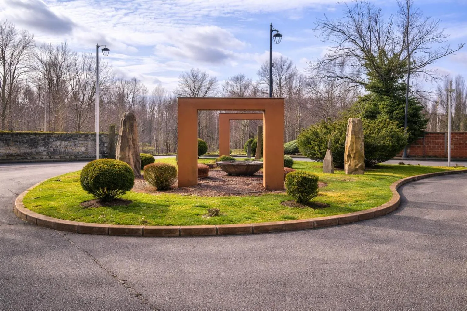 Garden in Geographotel Paris-Roissy CDG Airport