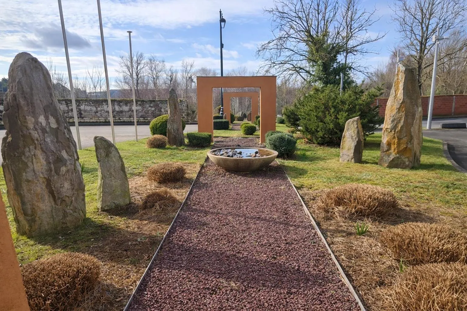 Garden in Geographotel Paris-Roissy CDG Airport