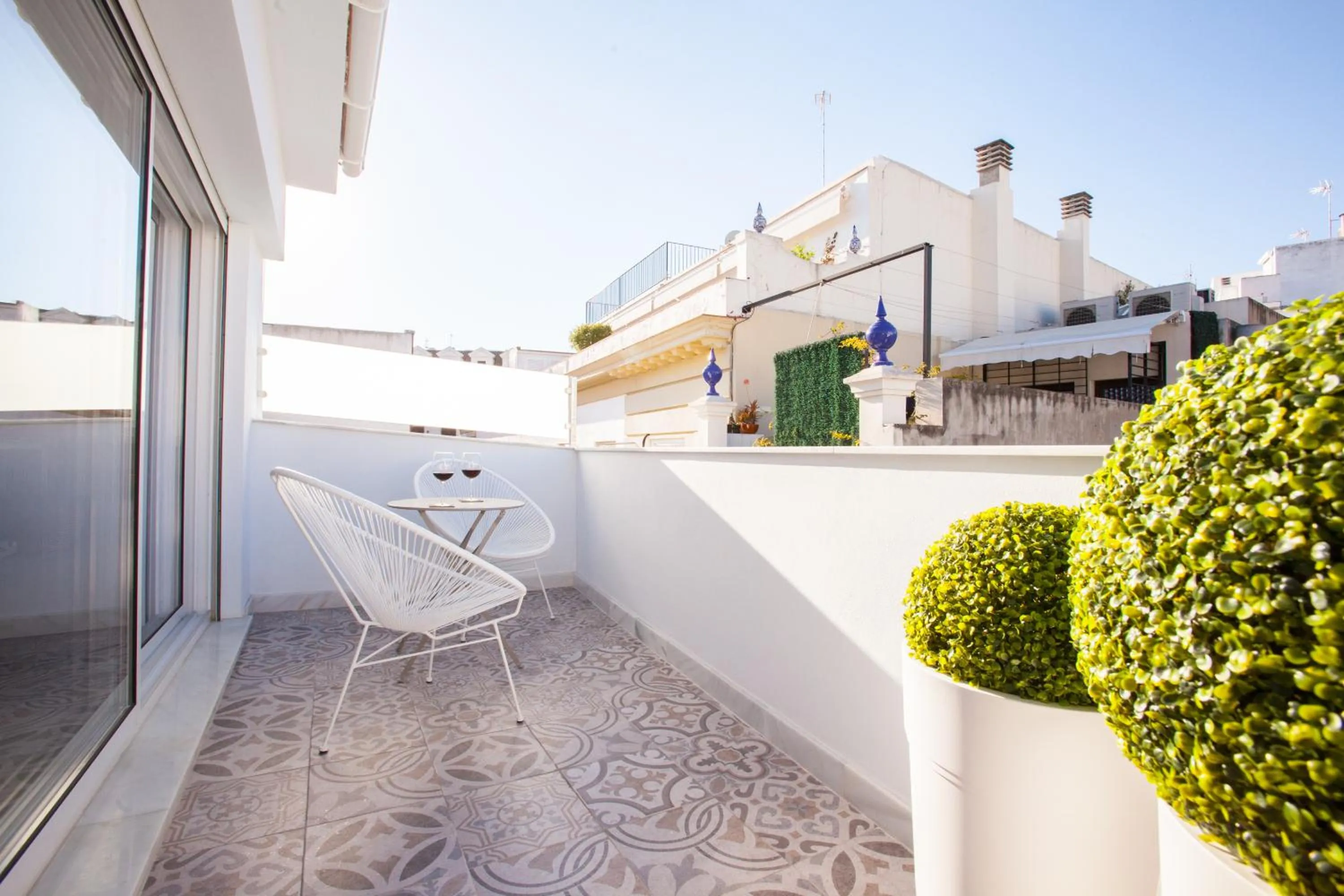 Bird's eye view in Hostly Mariana