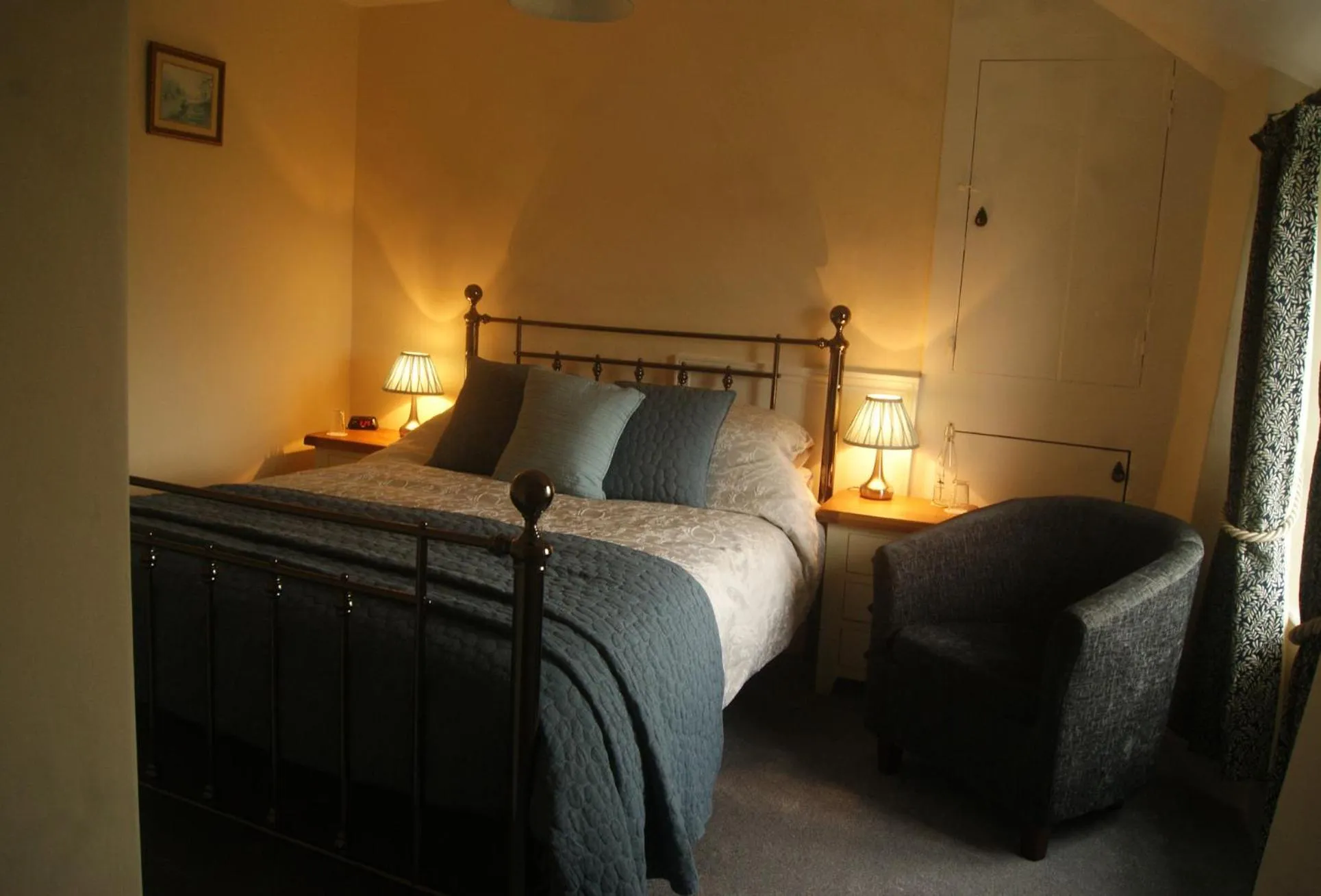 Bed in The Old Smithy Bed & Breakfast