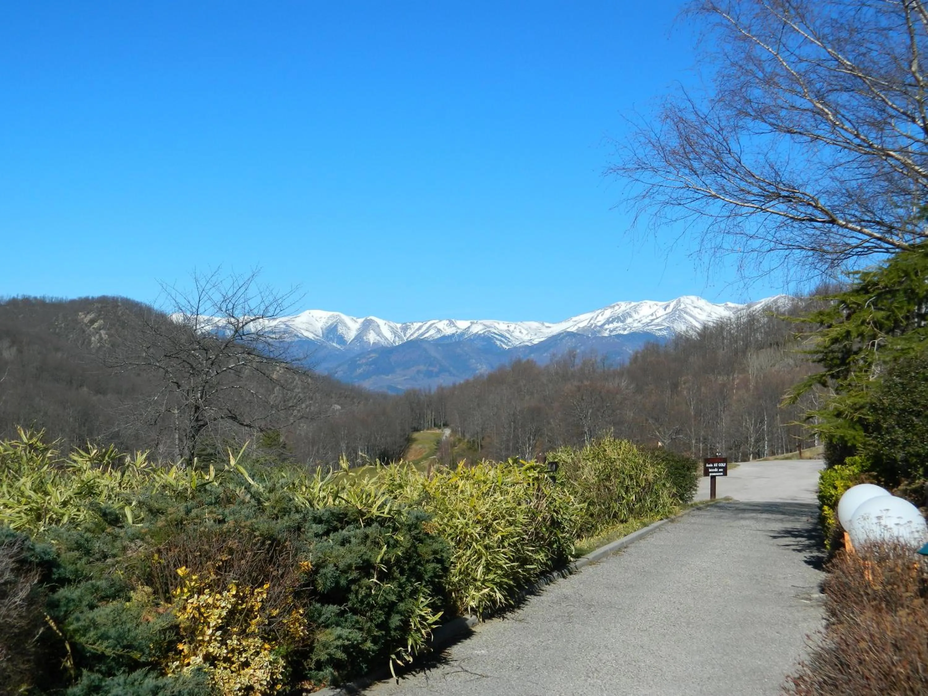 Mountain view in Le Domaine de Falgos Golf & Spa