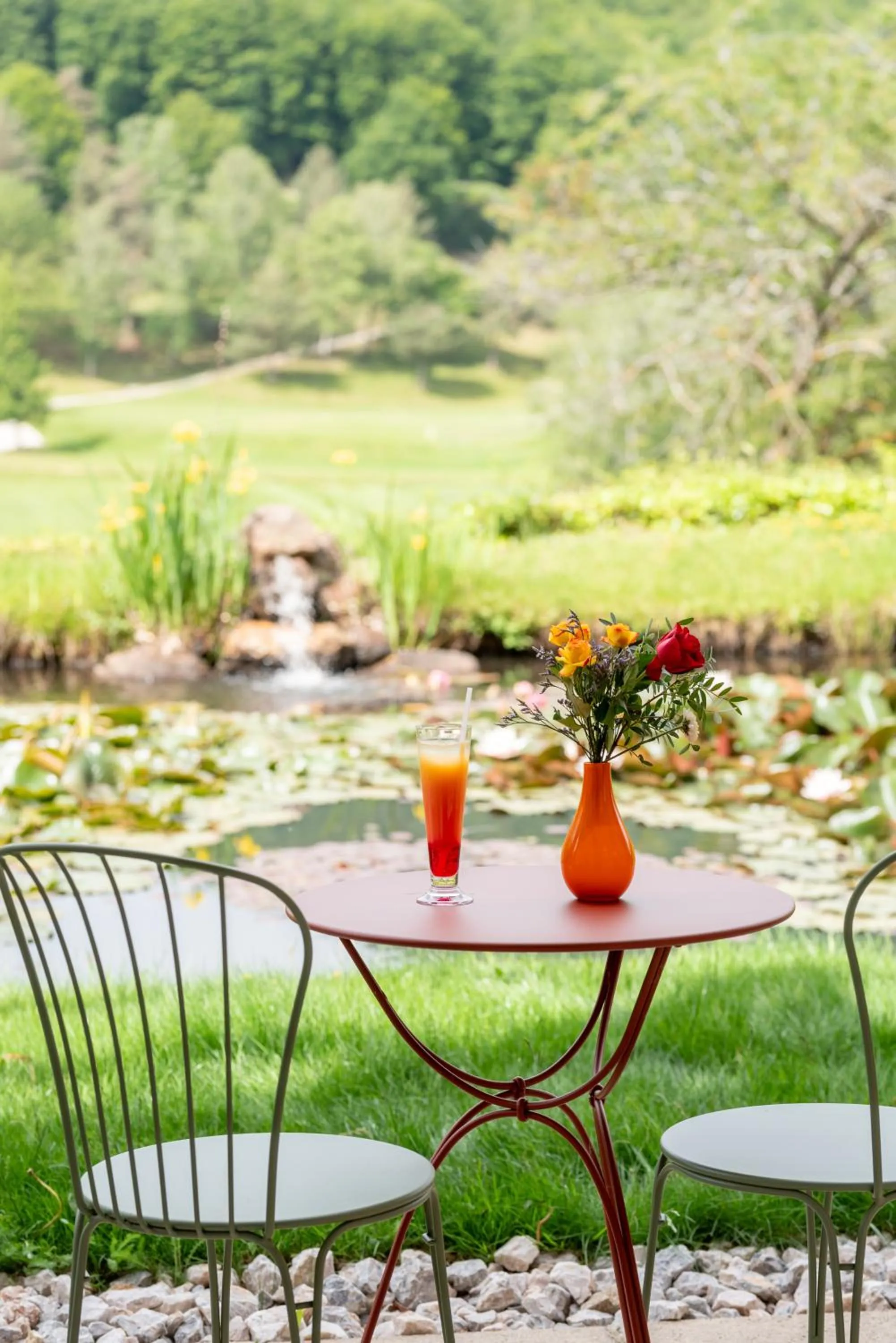 Garden view in Le Domaine de Falgos Golf & Spa