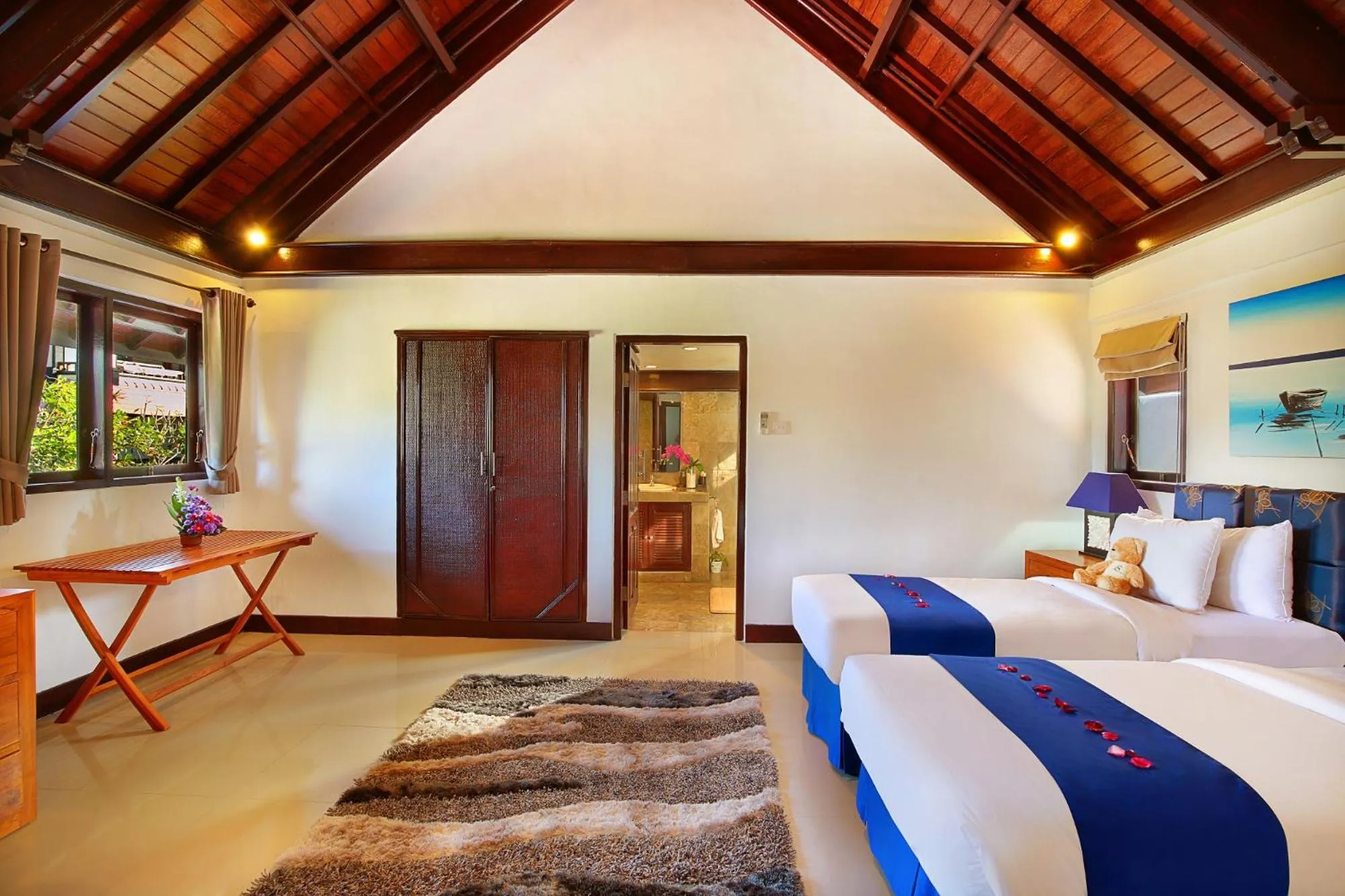 Bedroom, Bed in Alysha Villa Seminyak Beachside By Bali Asia Villa