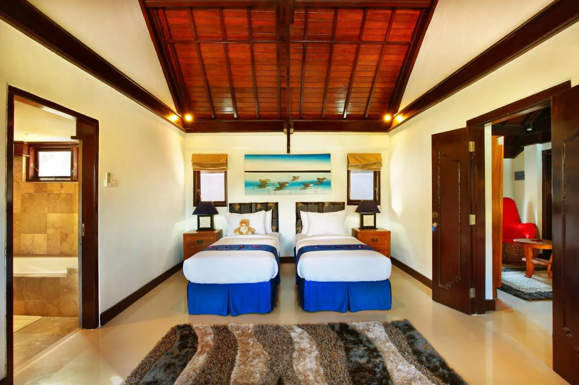 Bedroom, Bed in Alysha Villa Seminyak Beachside By Bali Asia Villa