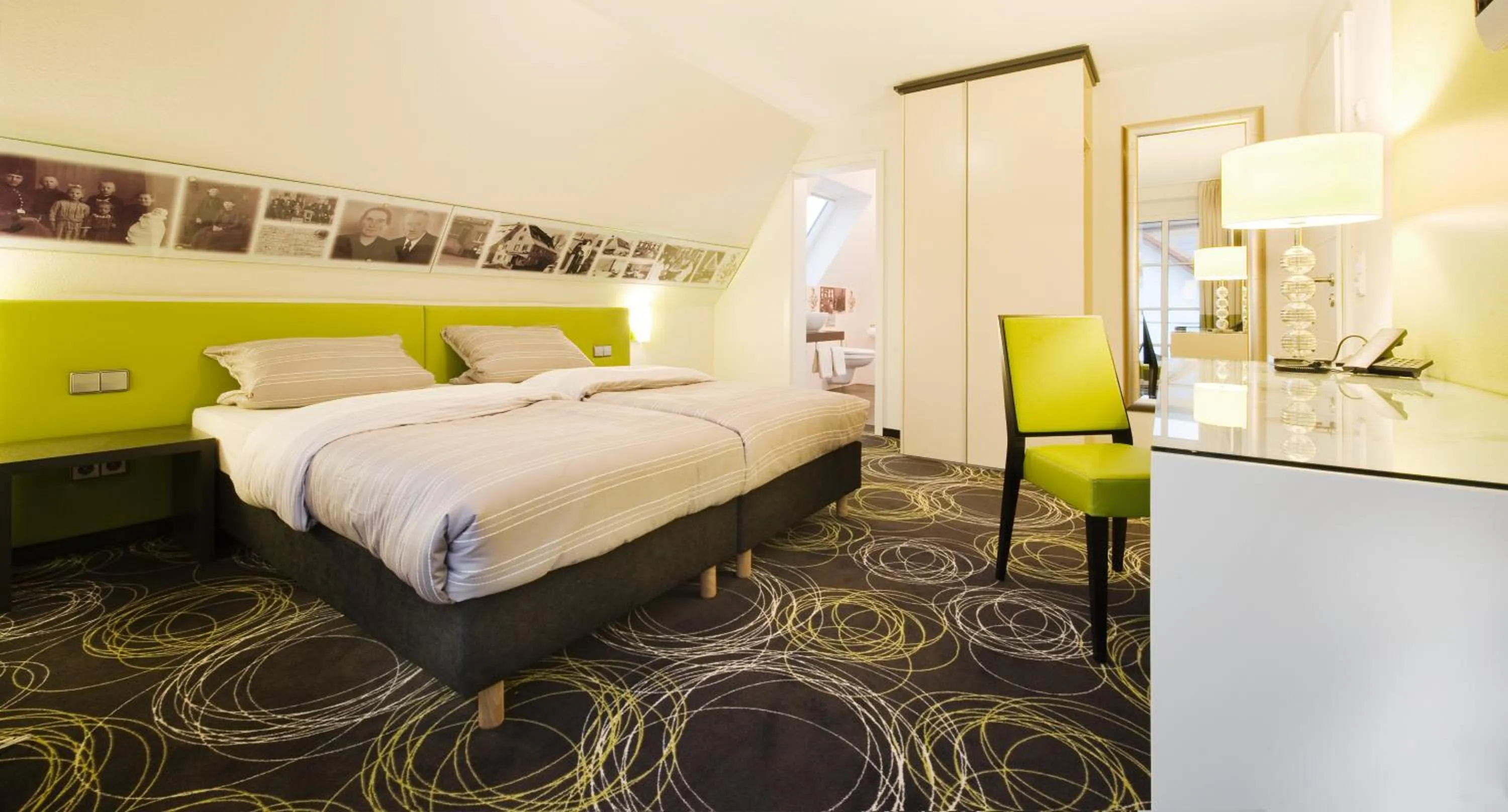 Photo of the whole room, Bed in Hotel Landgasthof Bären