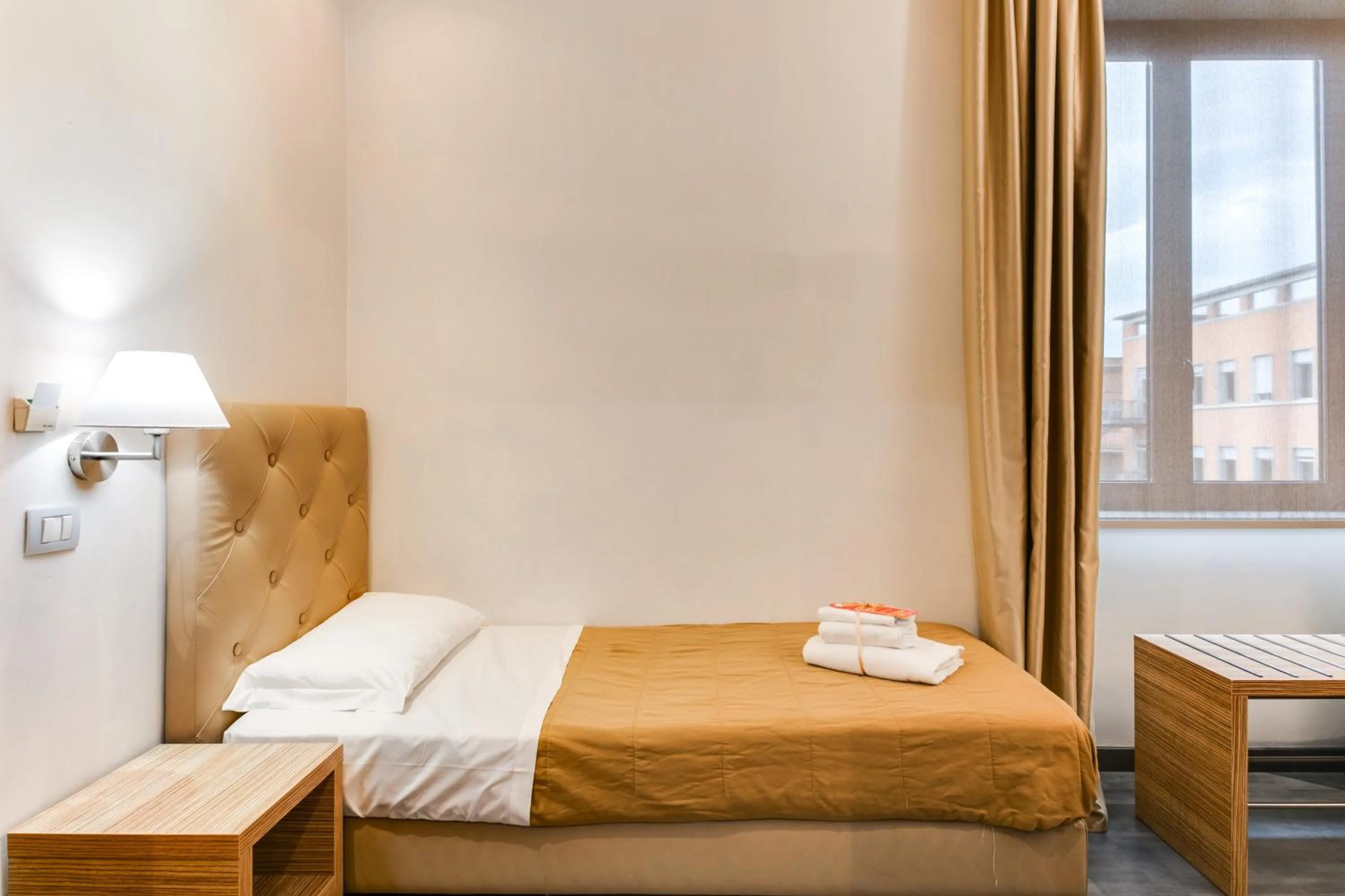 Bed in Phi Hotel Garden Area Roma Eur