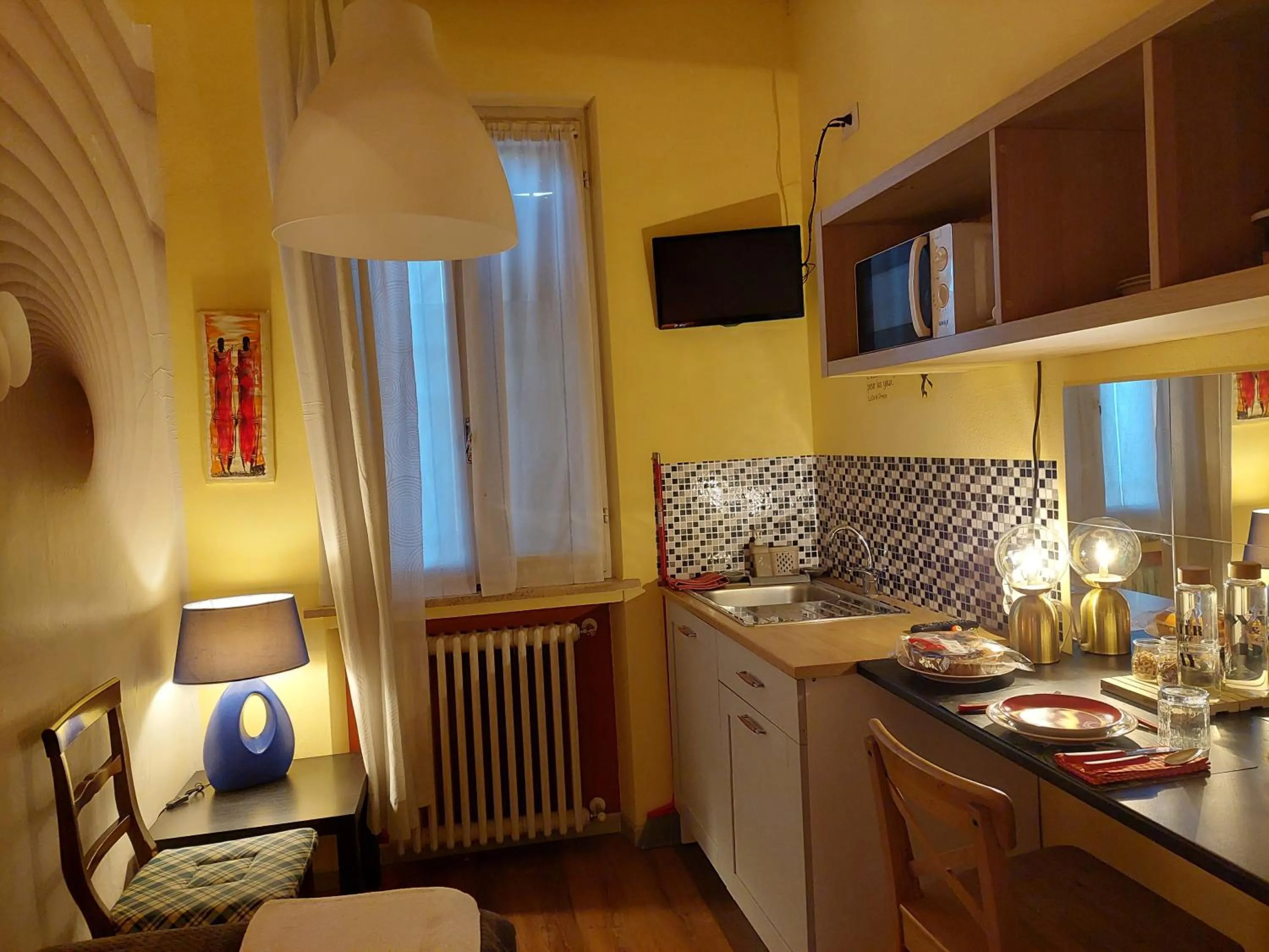 Kitchen or kitchenette in B&B CountryHouseAnna