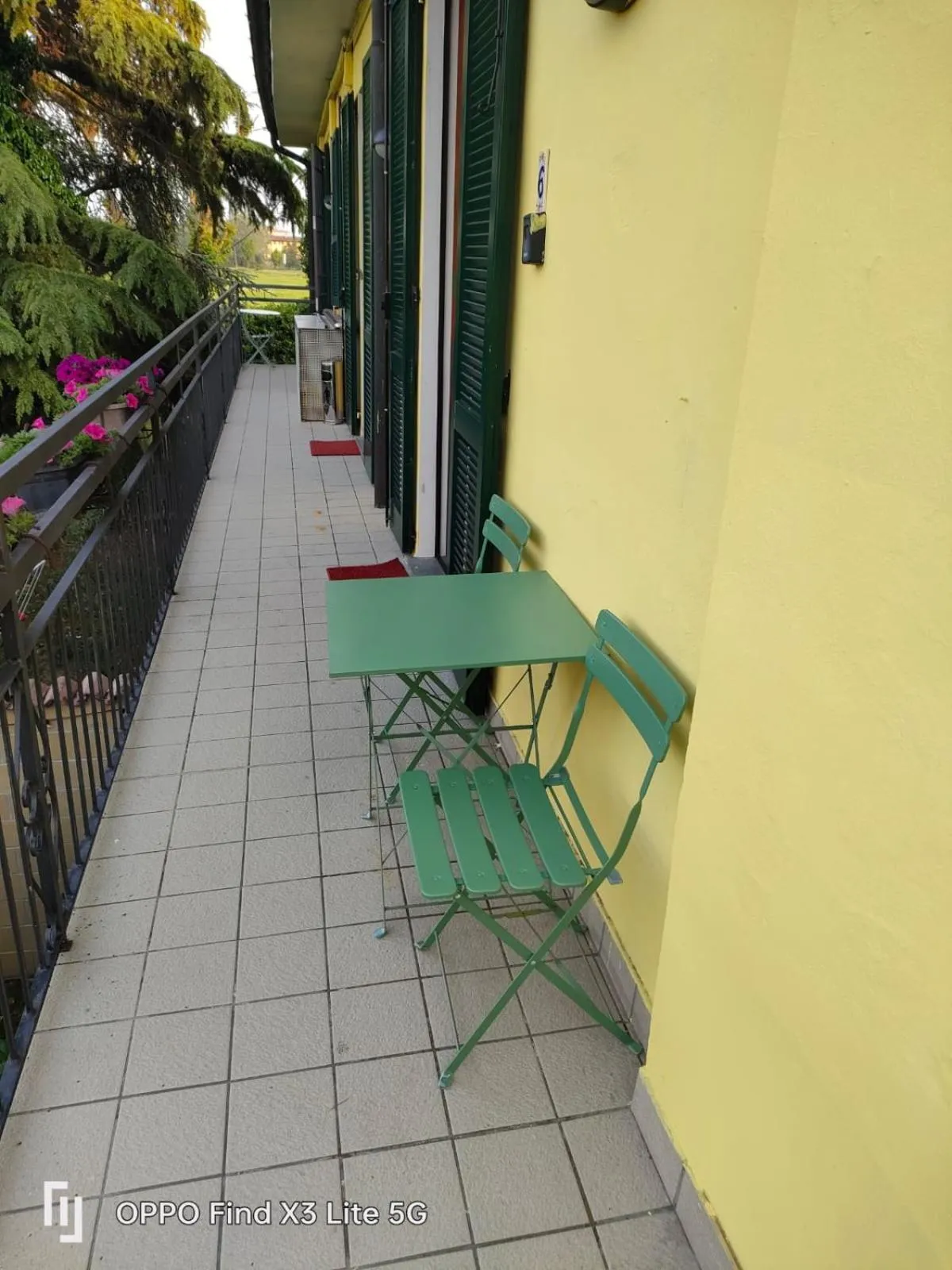 Balcony/Terrace in B&B CountryHouseAnna