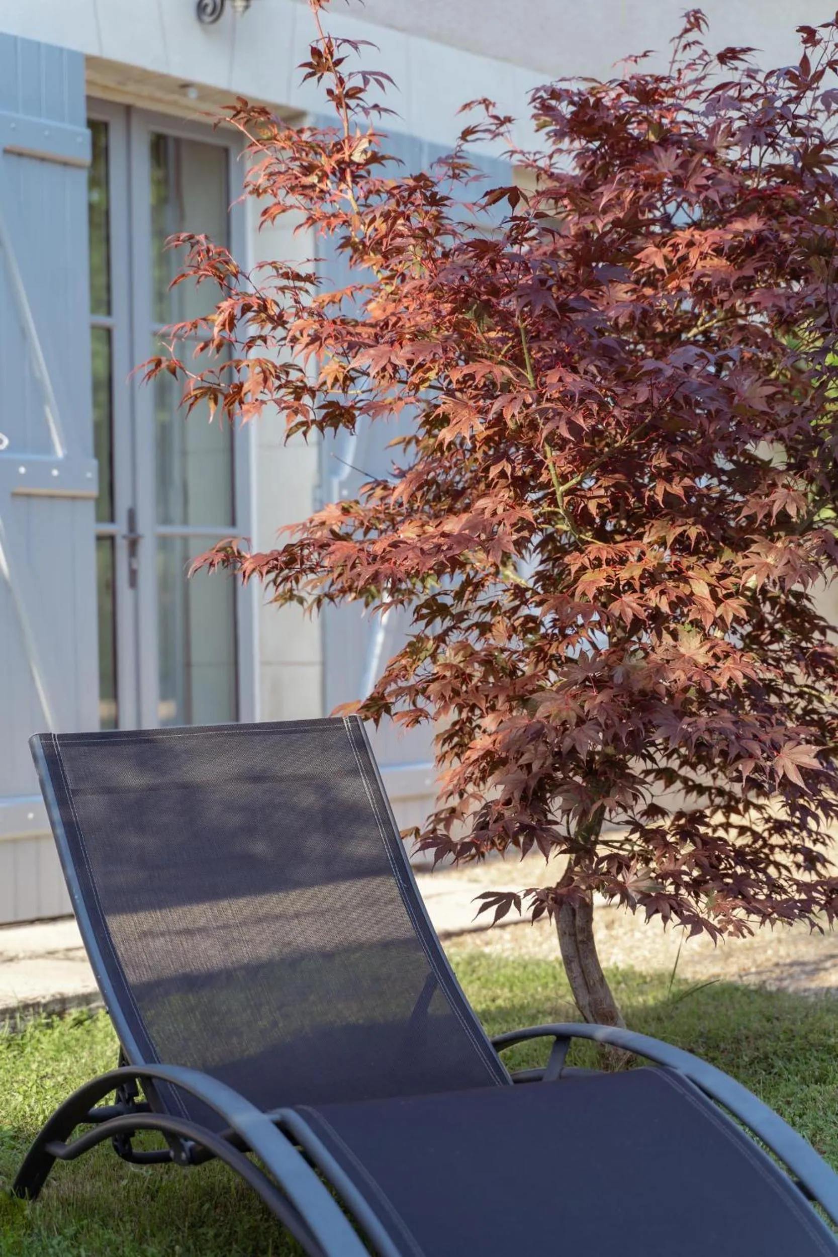 Garden in Le Clos de La Rousselière B and B