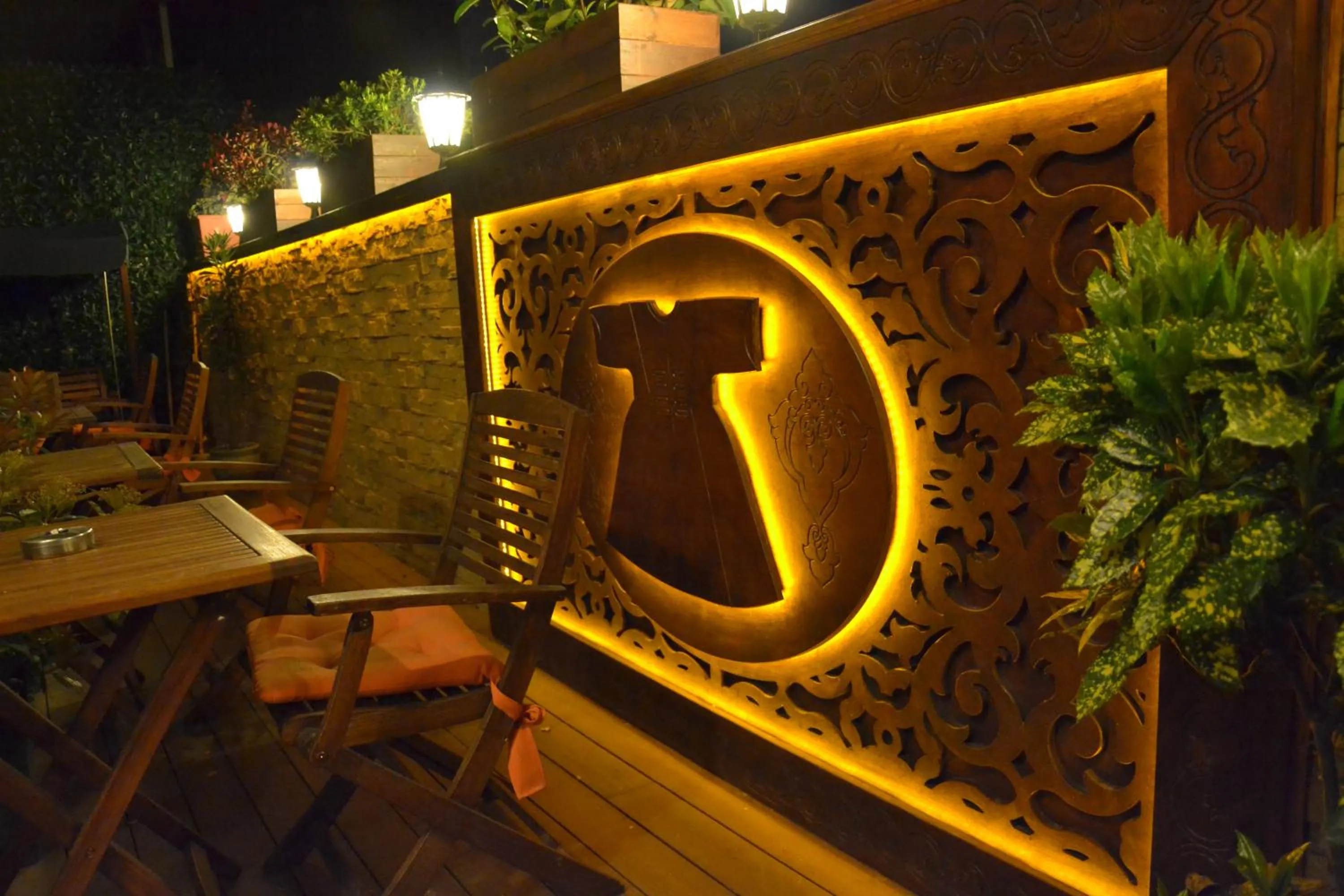 Garden view in Kaftan Hotel