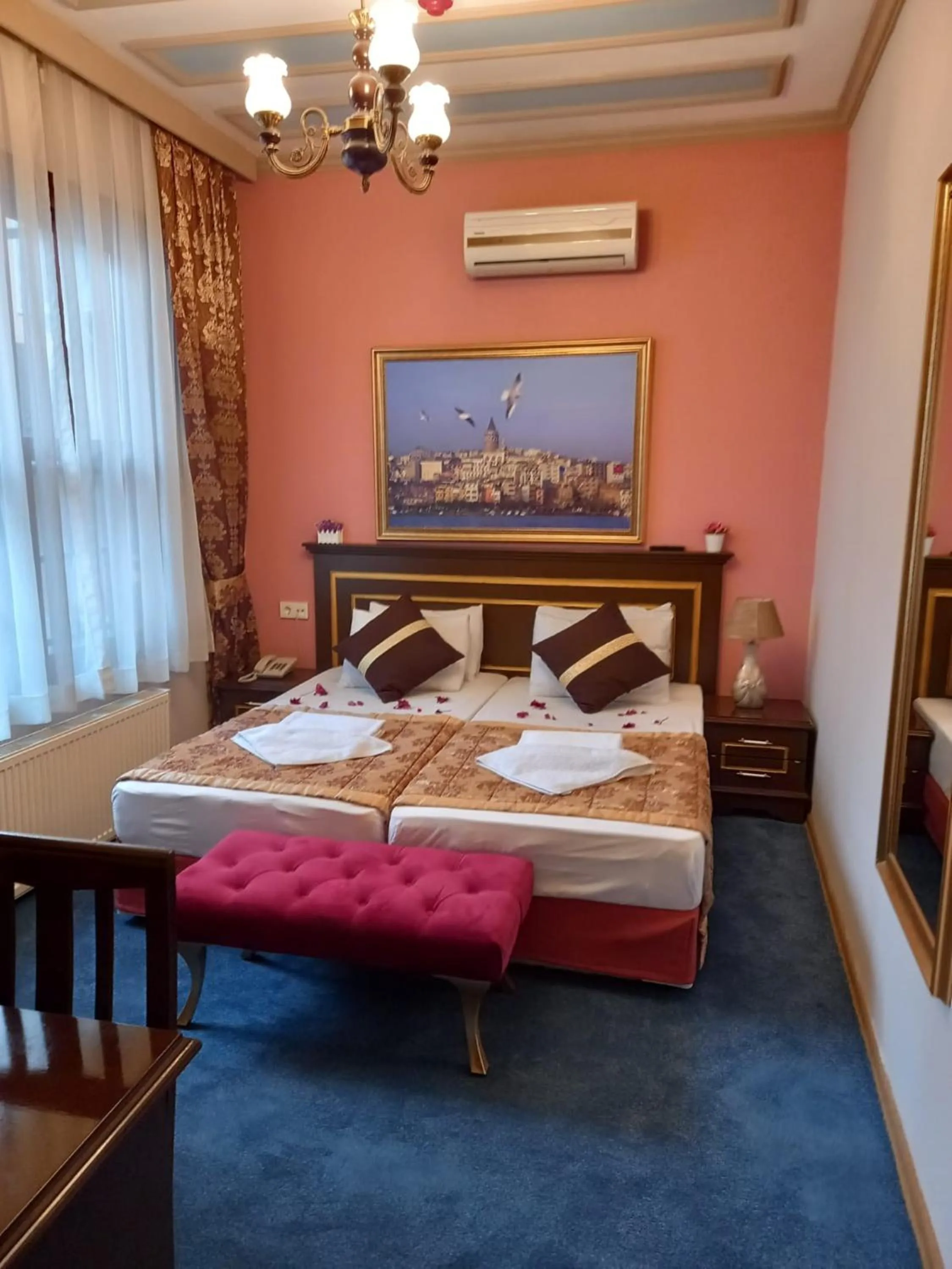 Bedroom, Bed in Emirhan Inn Hotel, Sultanahmet