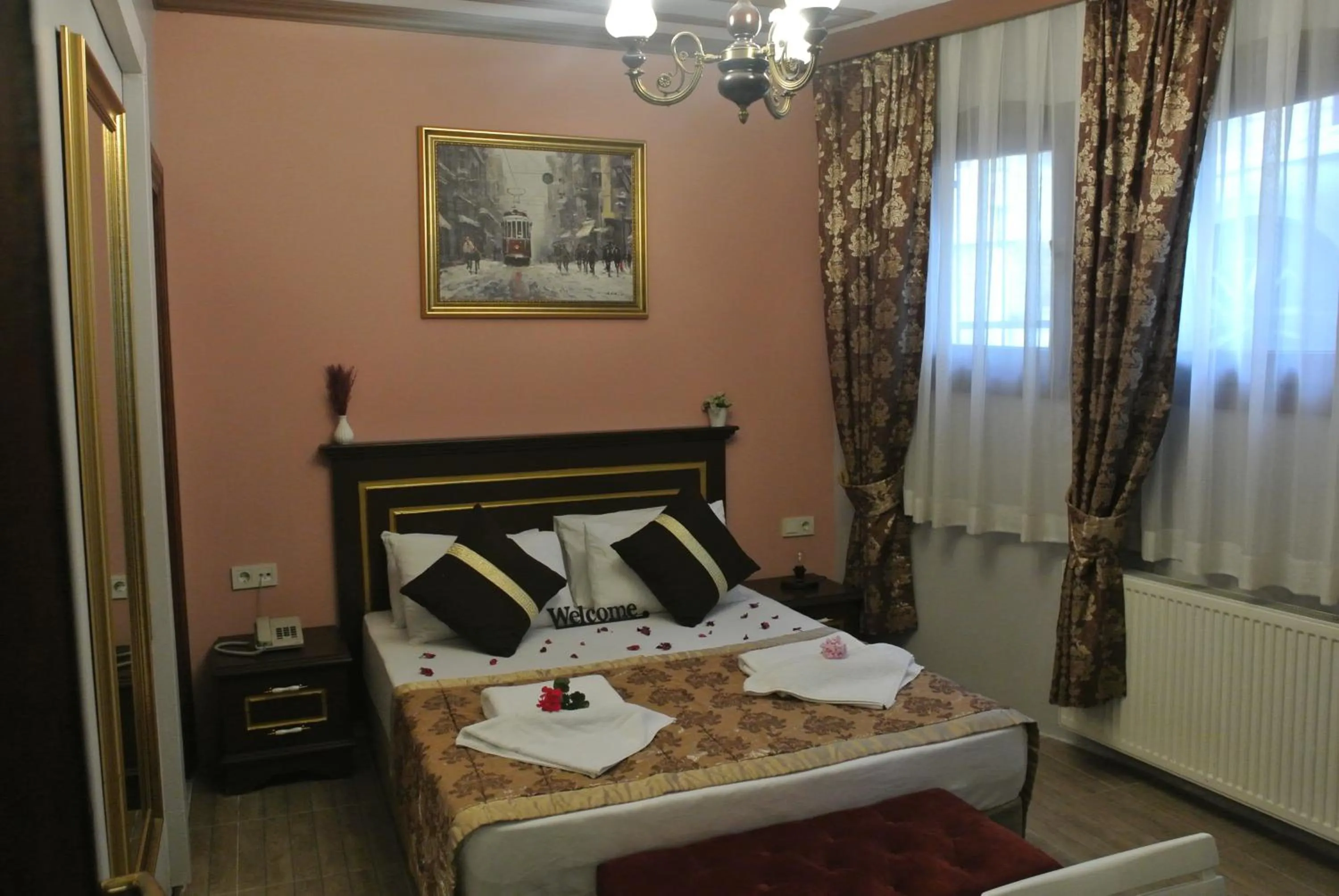 Bedroom, Bed in Emirhan Inn Hotel, Sultanahmet