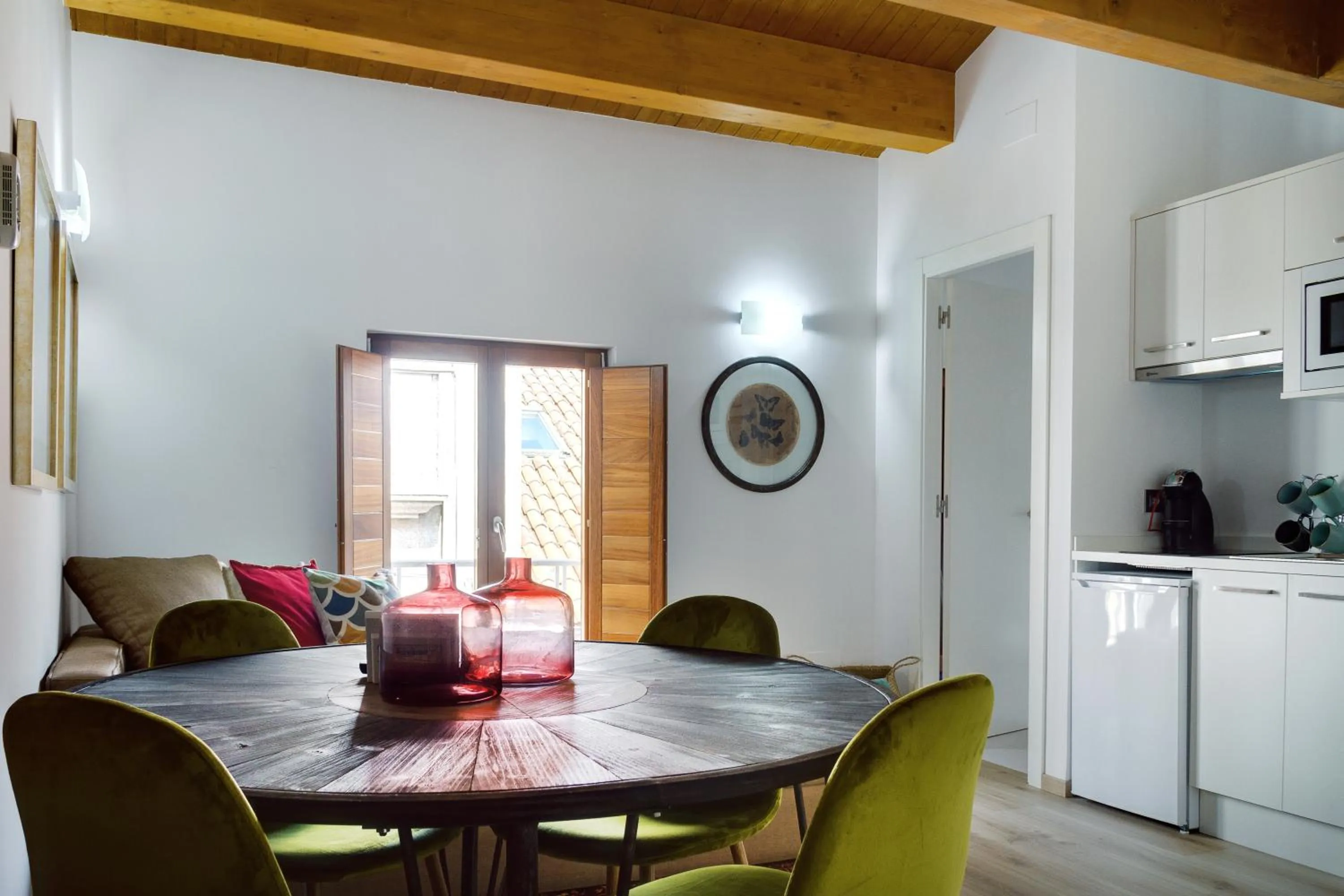 Kitchen or kitchenette in Numa Rúa Travesa