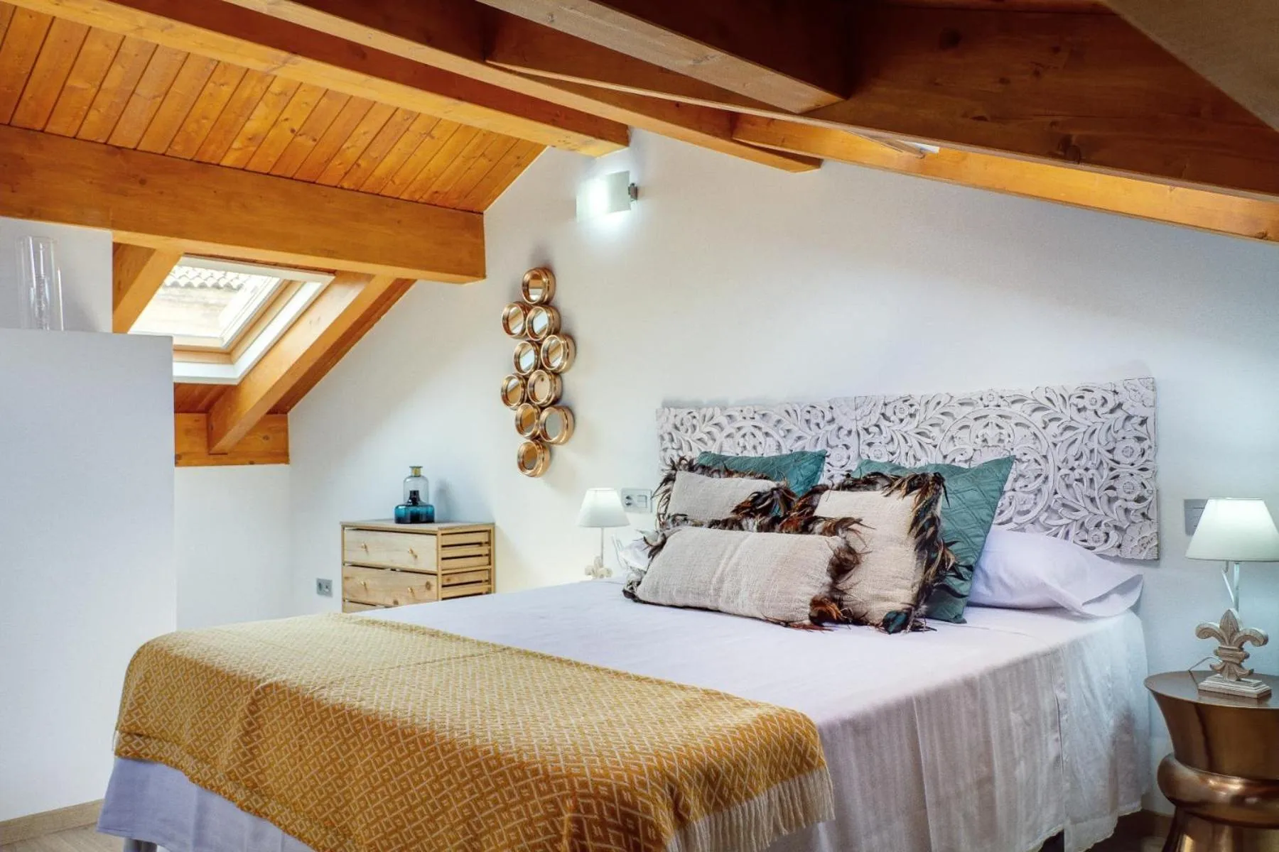 Photo of the whole room, Bed in Numa Rúa Travesa