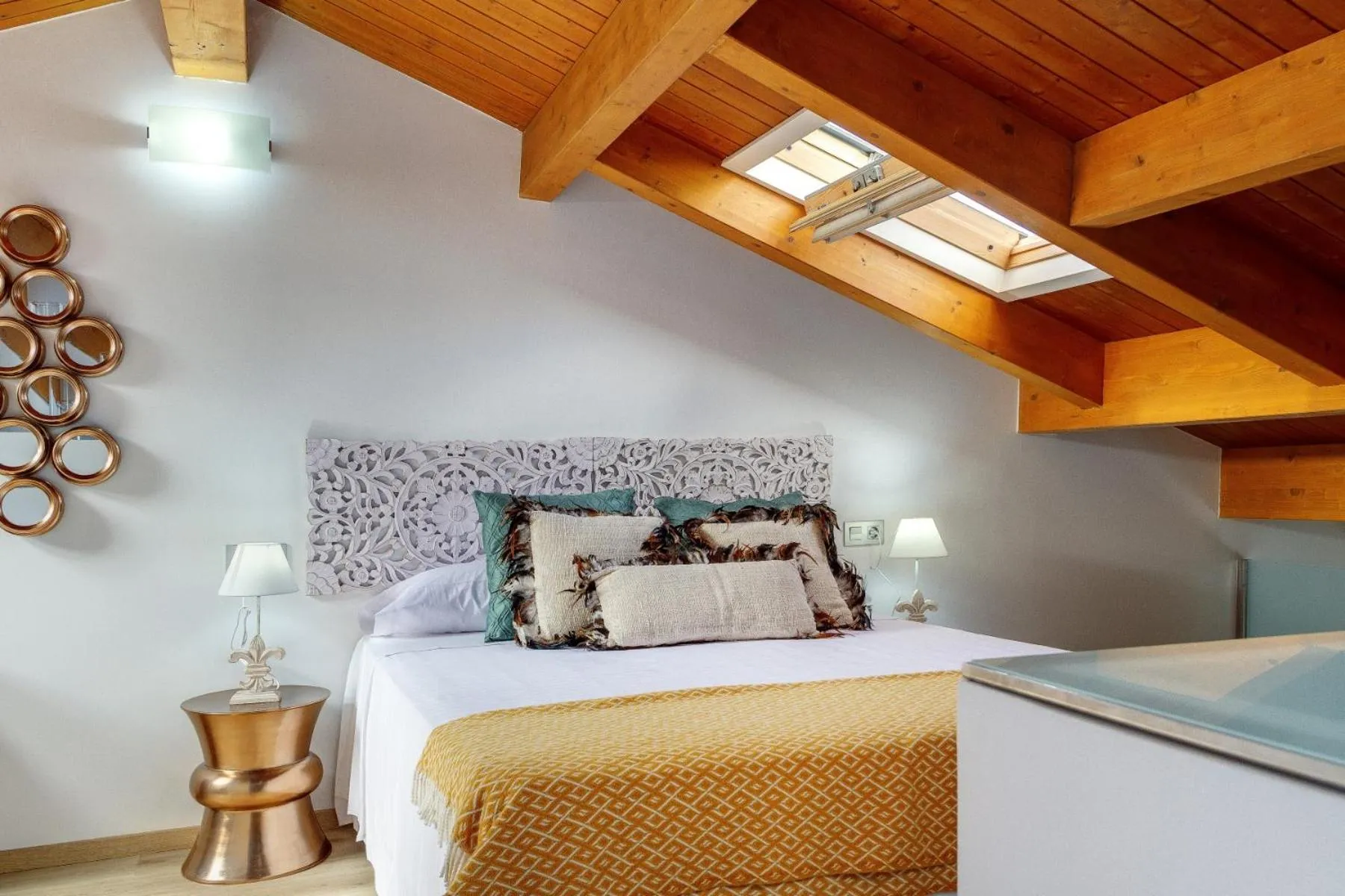 Photo of the whole room, Bed in Numa Rúa Travesa