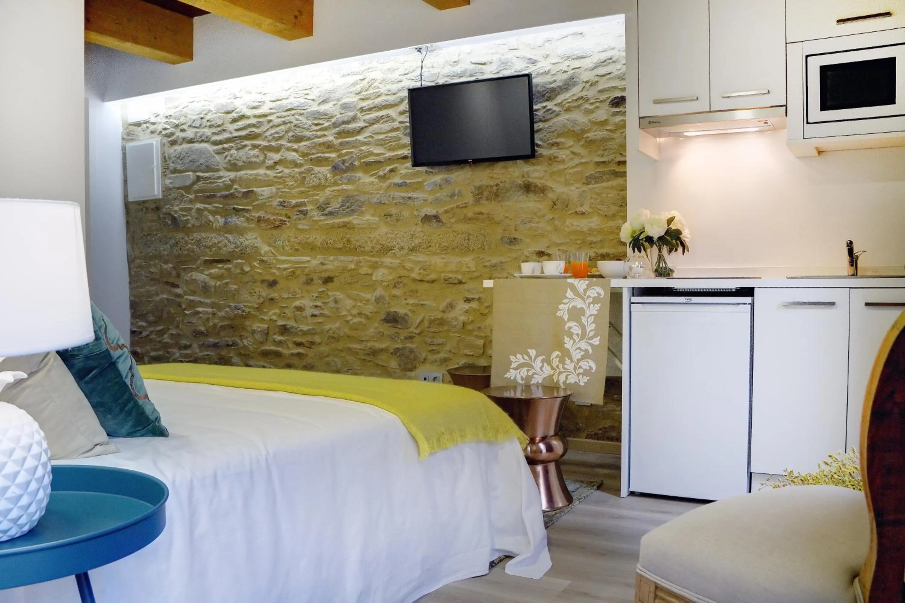 Bedroom, Bed in Numa Rúa Travesa