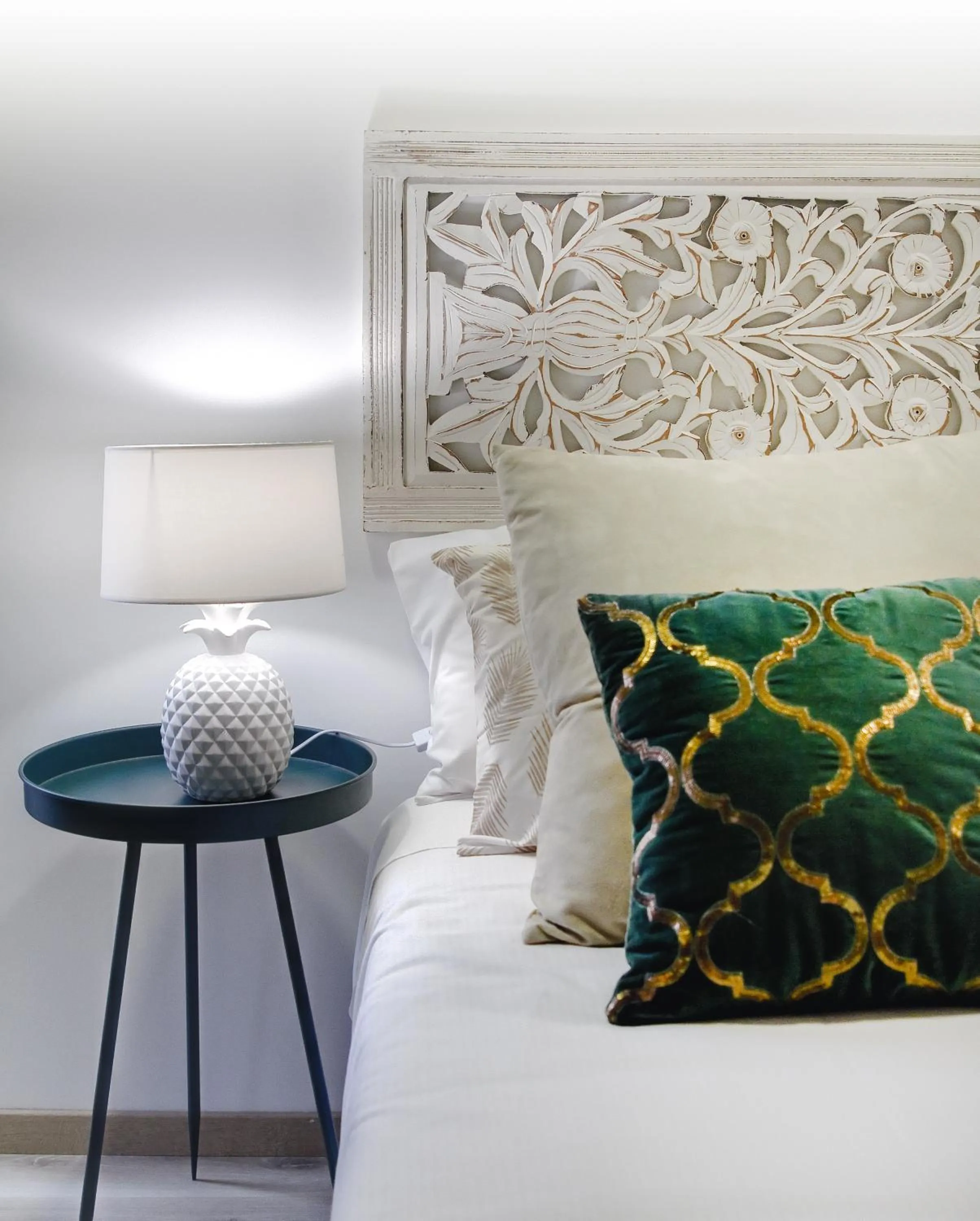 Decorative detail, Bed in Numa Rúa Travesa