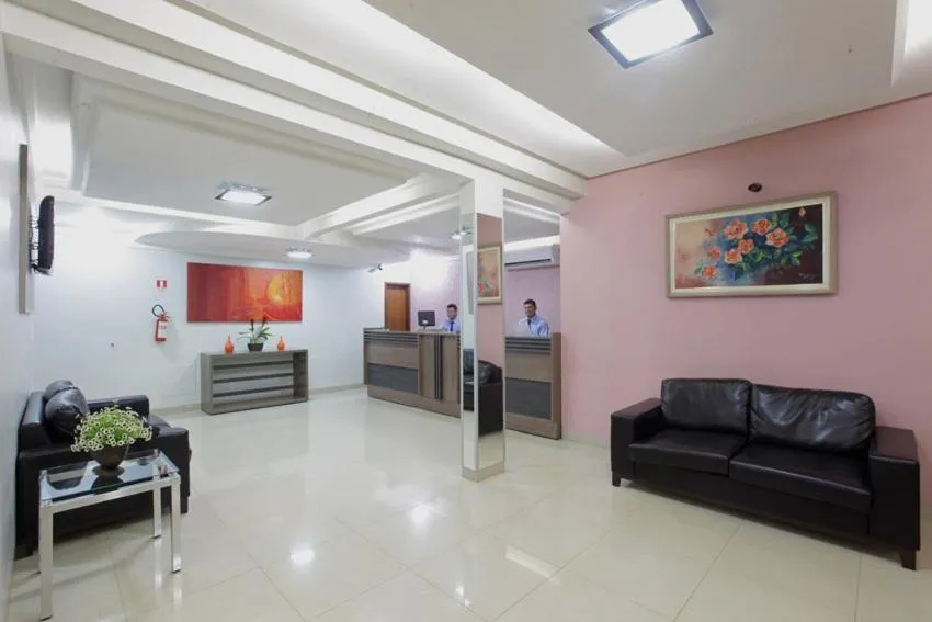 Lobby or reception in Augustu's Hotel