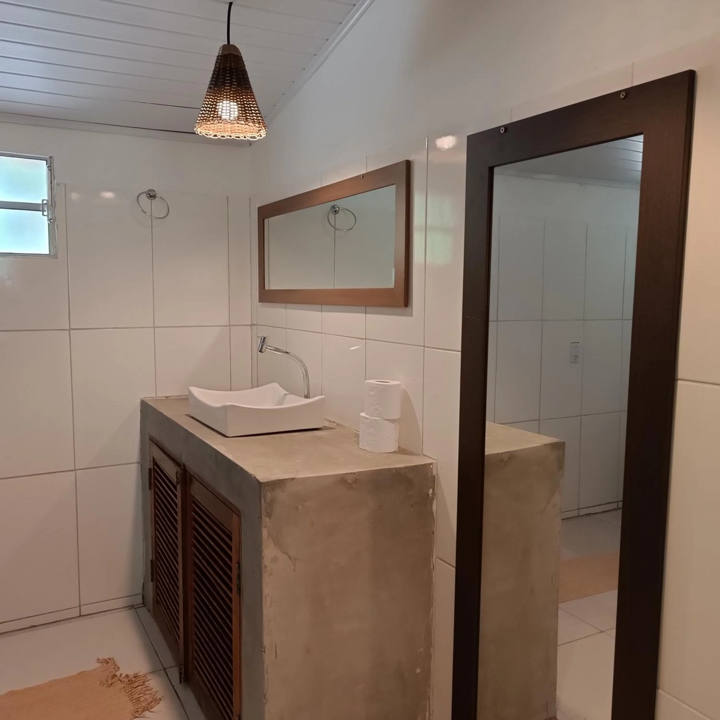 Bathroom in Pousada Pedra do Negro