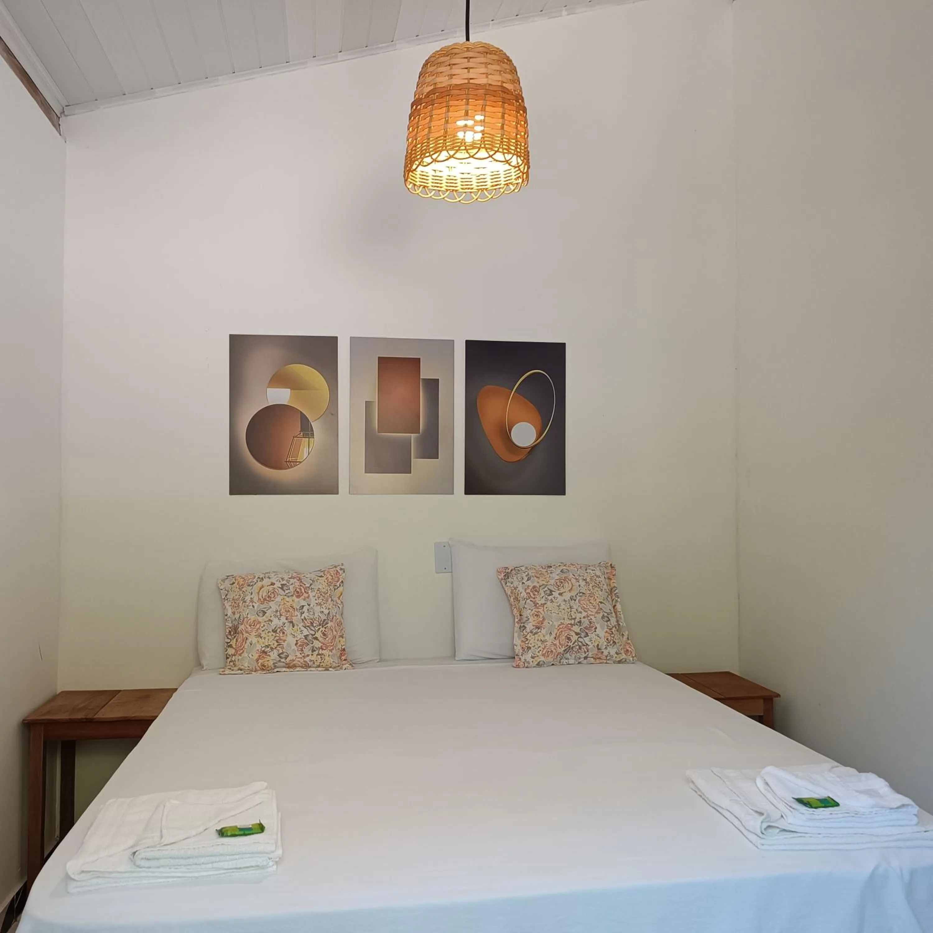 Bed in Pousada Pedra do Negro