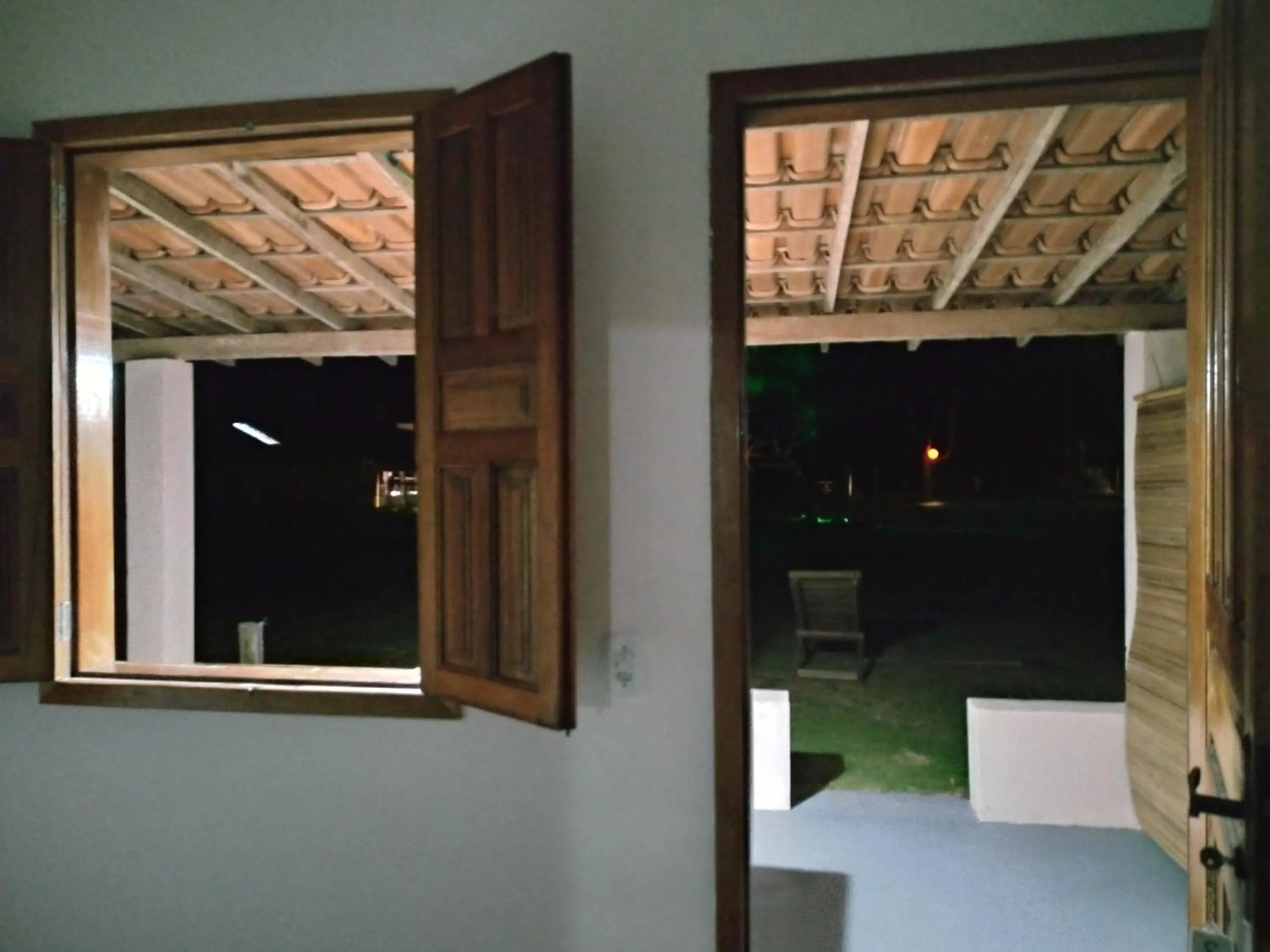 Seating area in Pousada Pedra do Negro