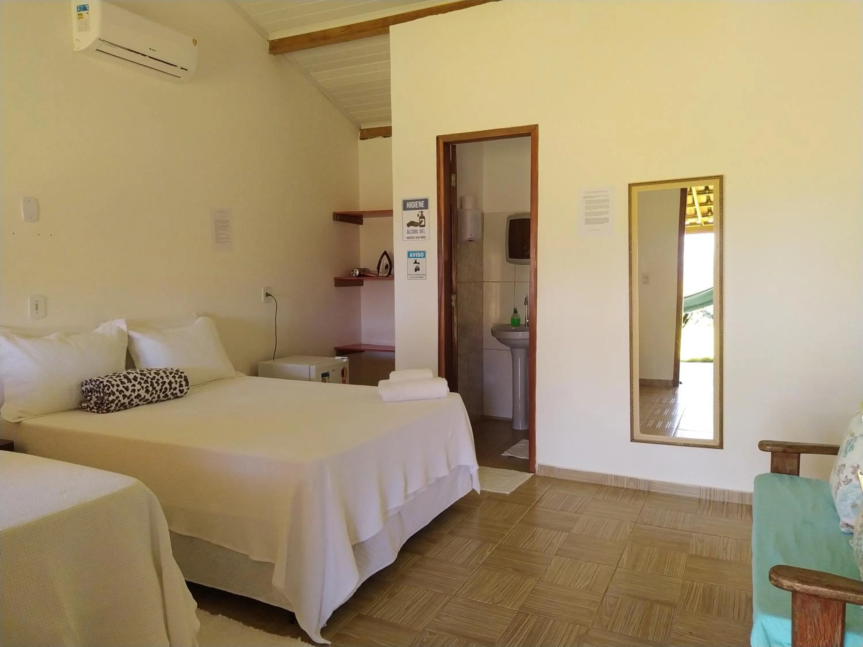 Bed in Pousada Pedra do Negro