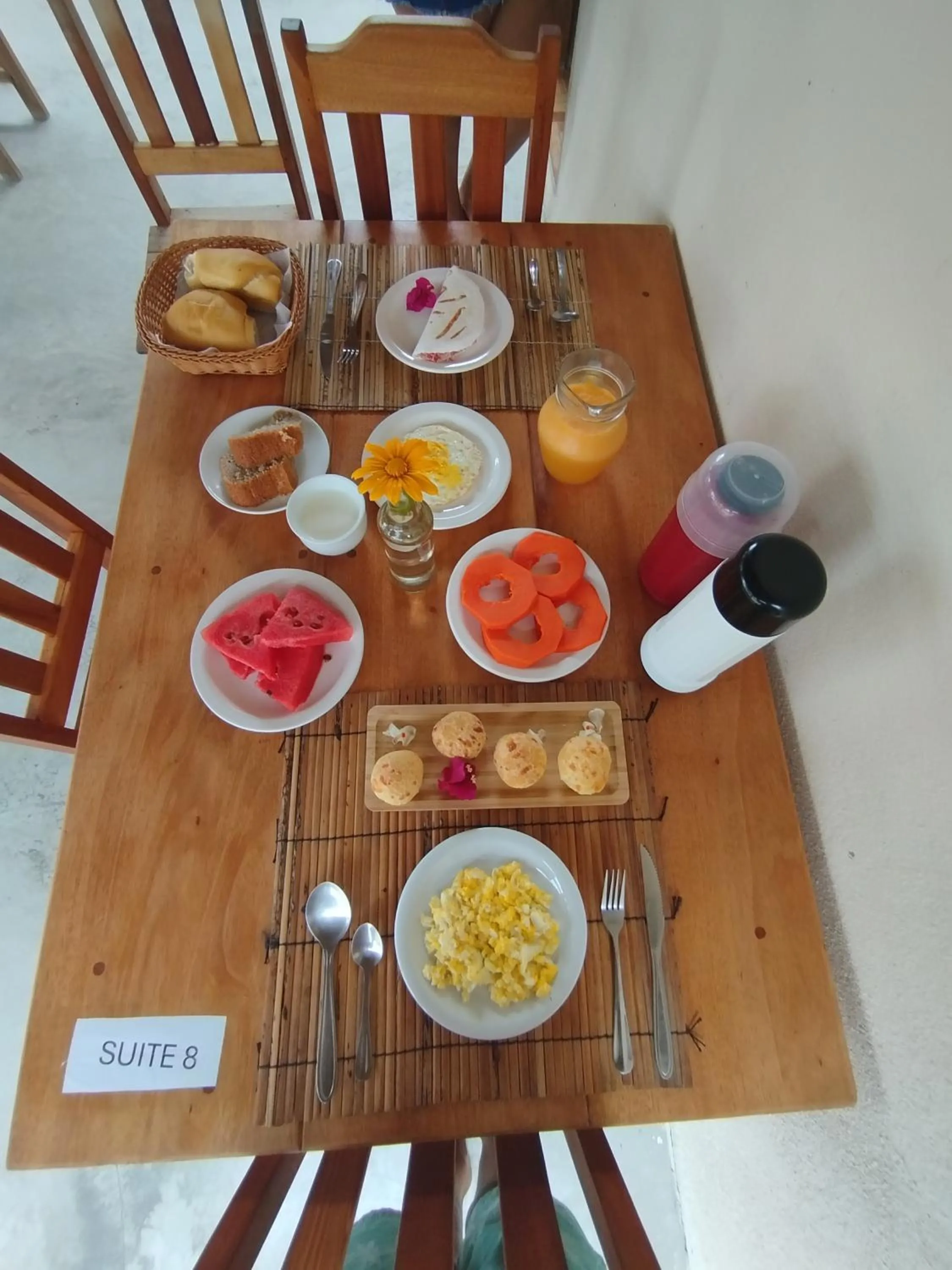 Breakfast in Pousada Pedra do Negro