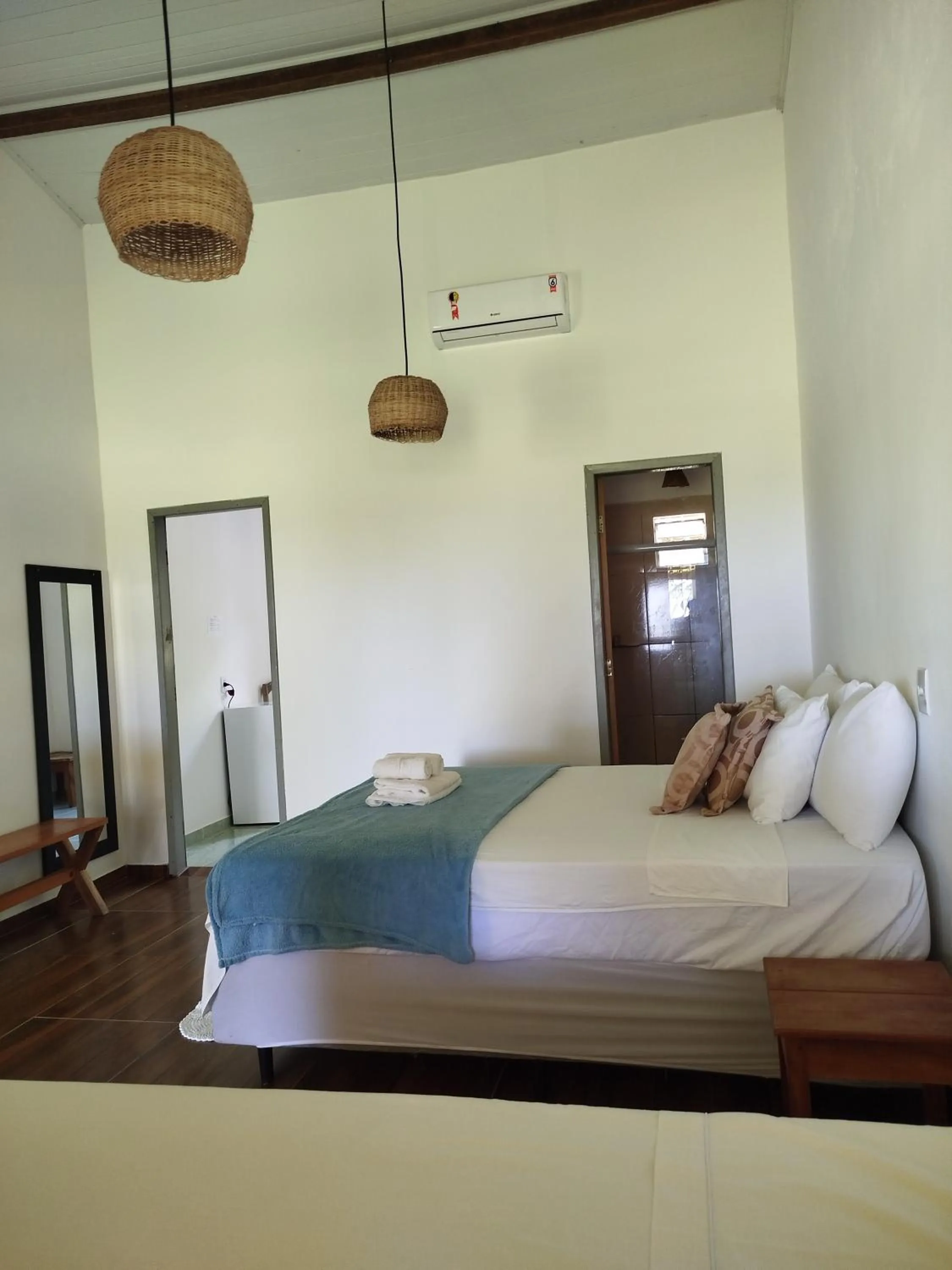 Photo of the whole room, Bed in Pousada Pedra do Negro