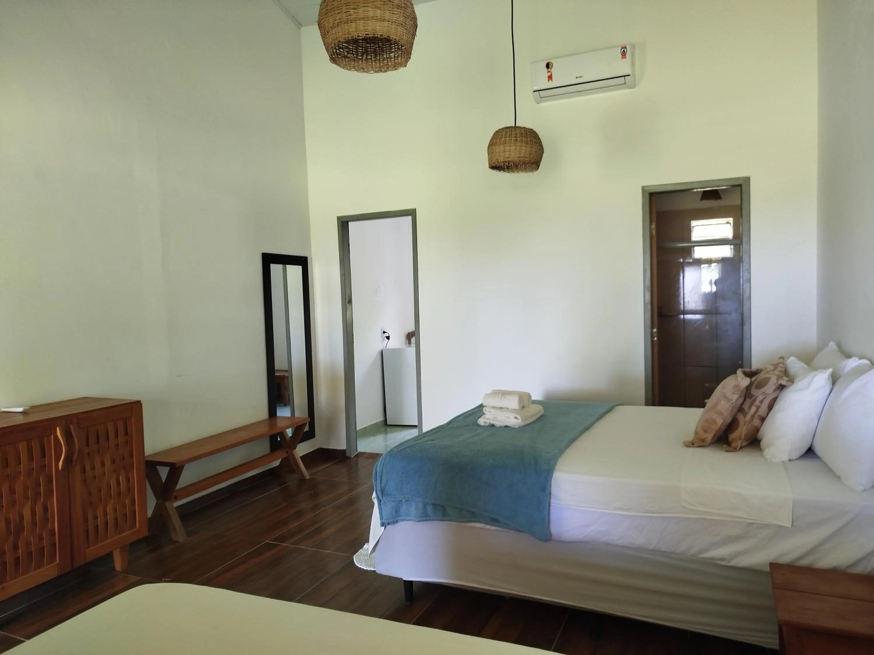 Bedroom, Bed in Pousada Pedra do Negro