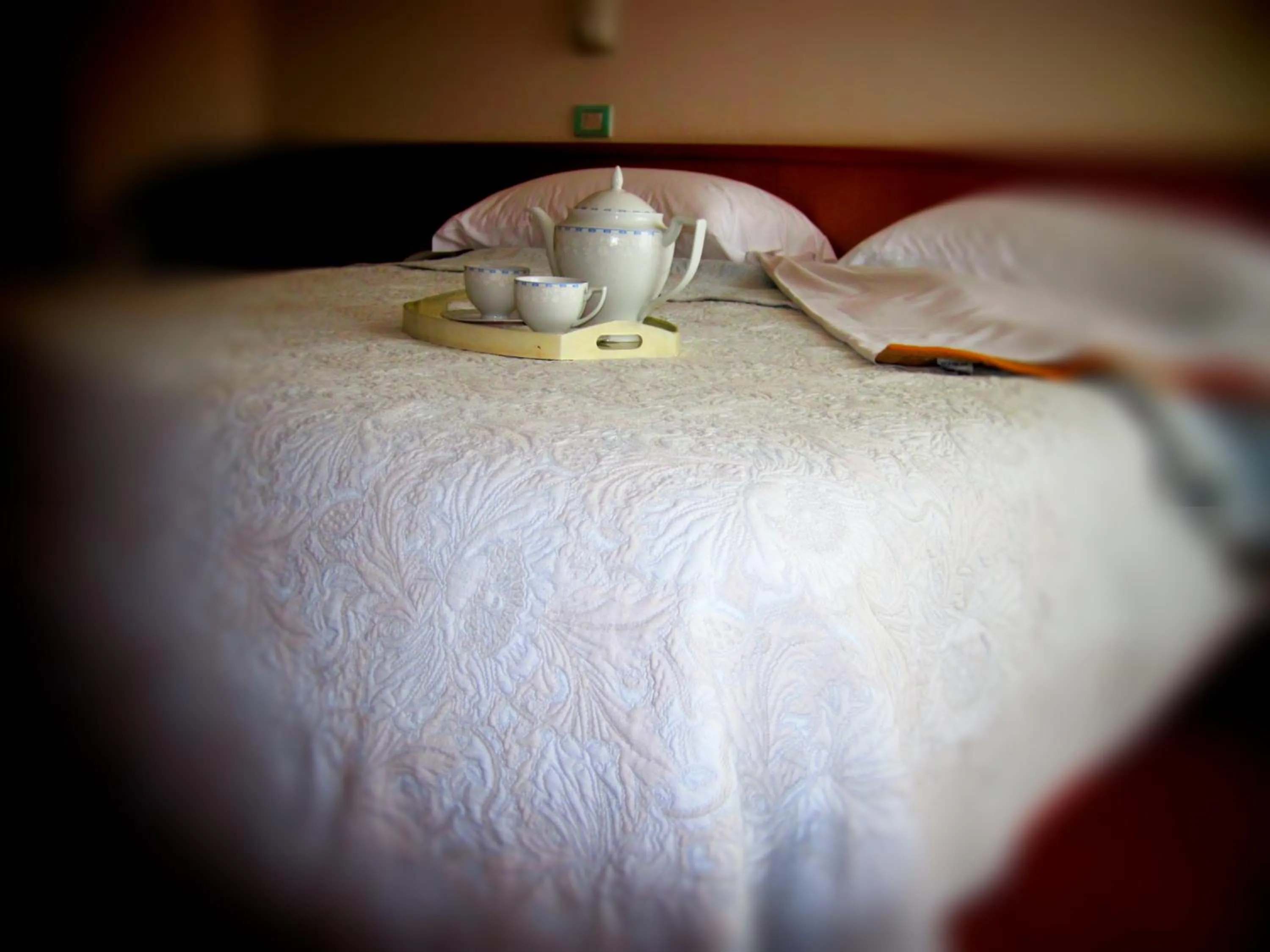 Decorative detail, Bed in Piccolo Hotel Direkt am See