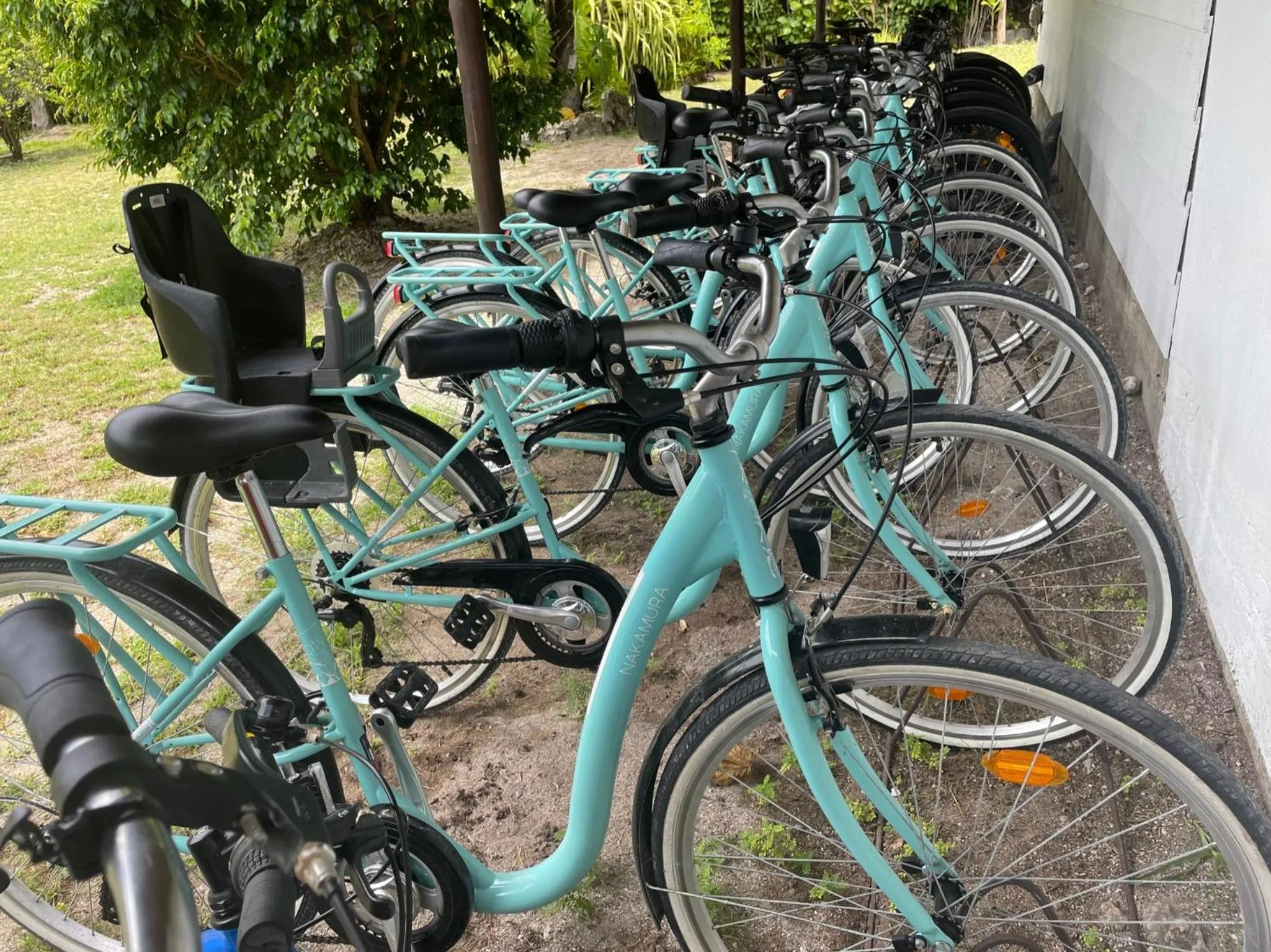 Cycling in Le Coconut Lodge