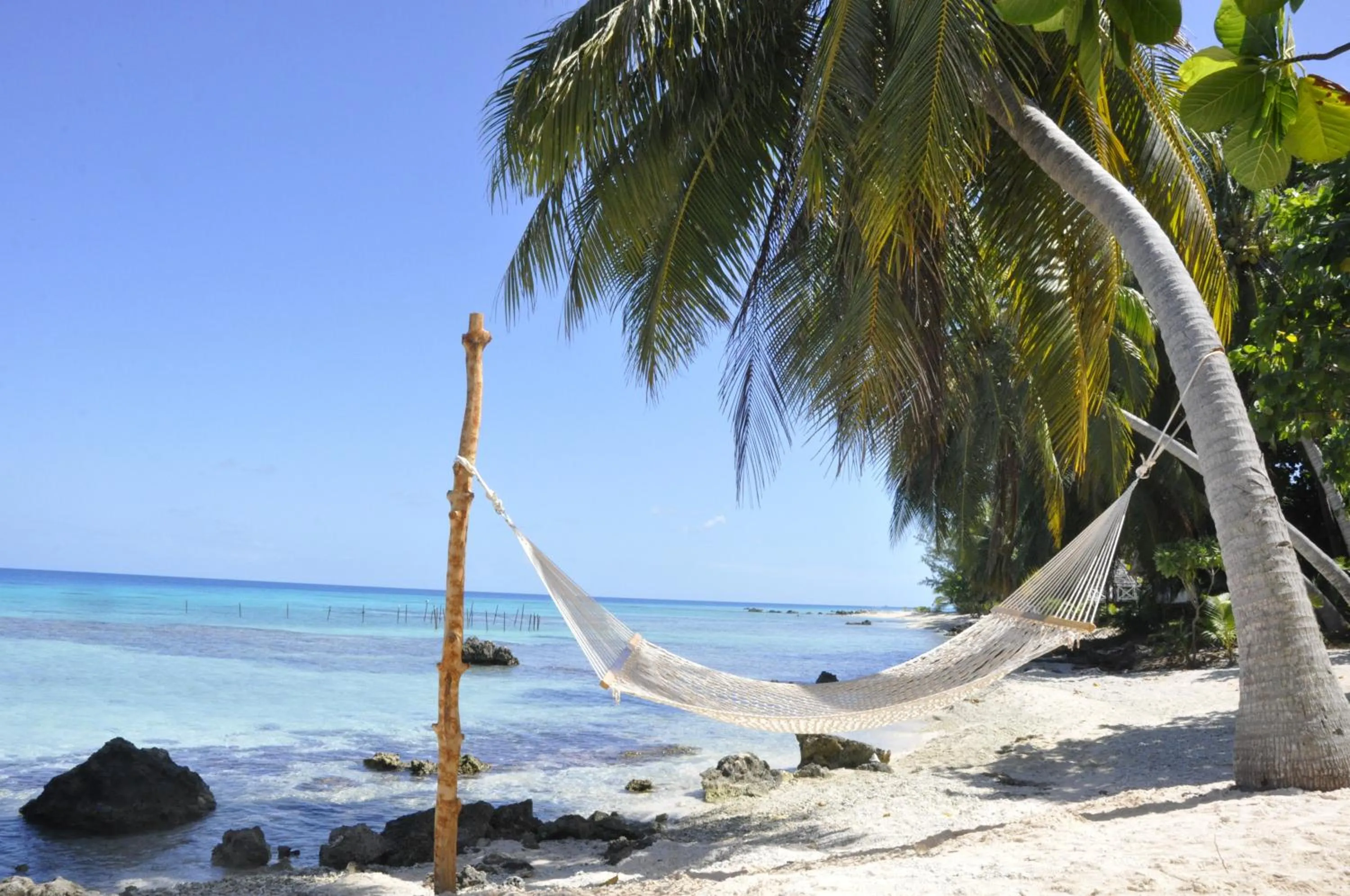 Beach in Le Coconut Lodge