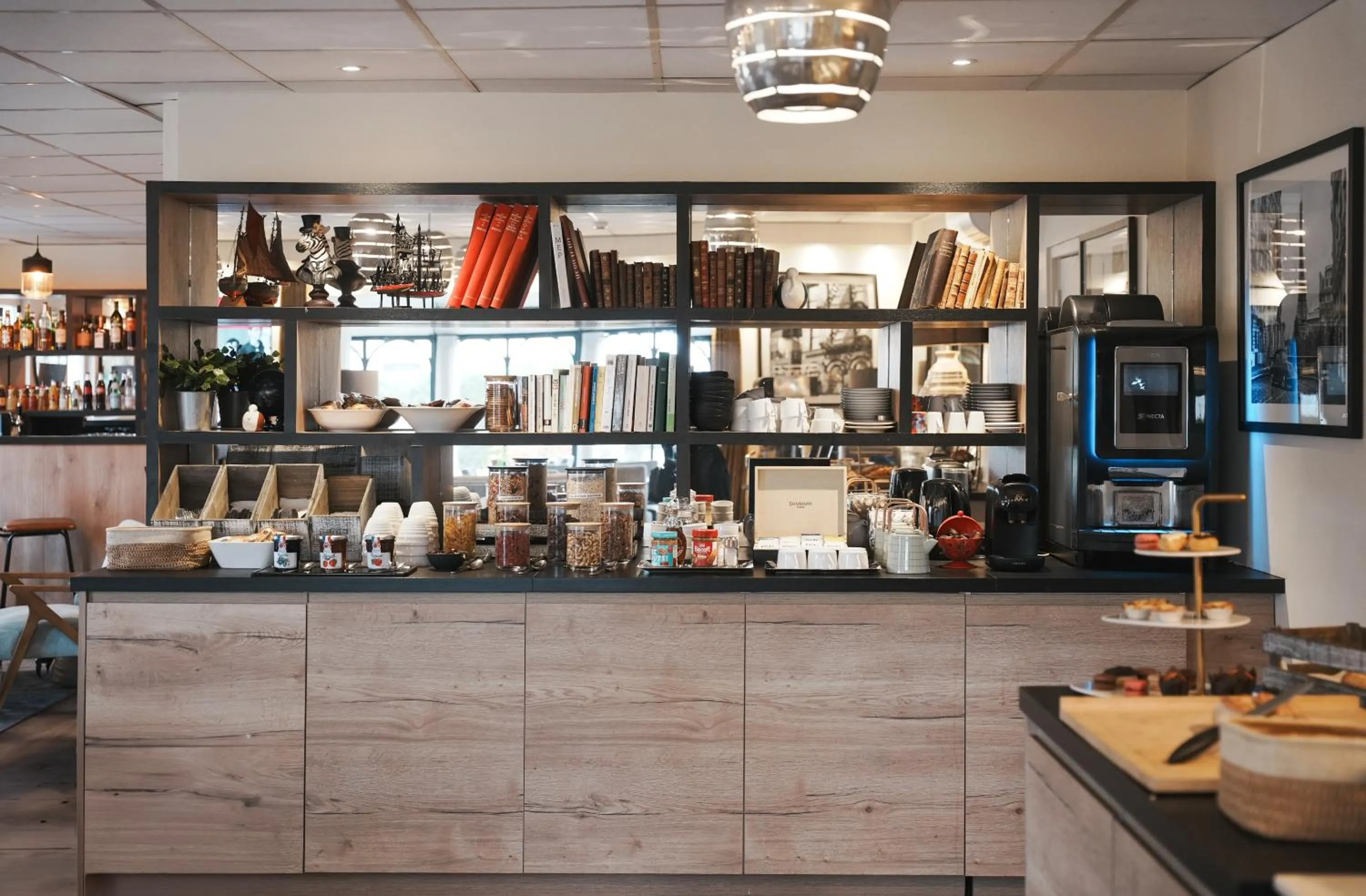 Buffet breakfast in Brit Hotel Confort Orly Morangis