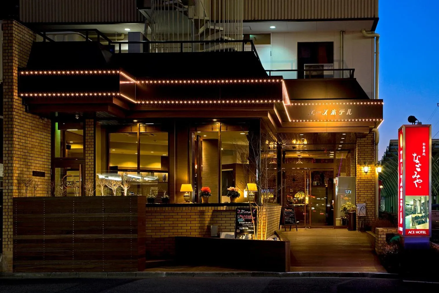 Facade/entrance in Kiryu Ace Hotel