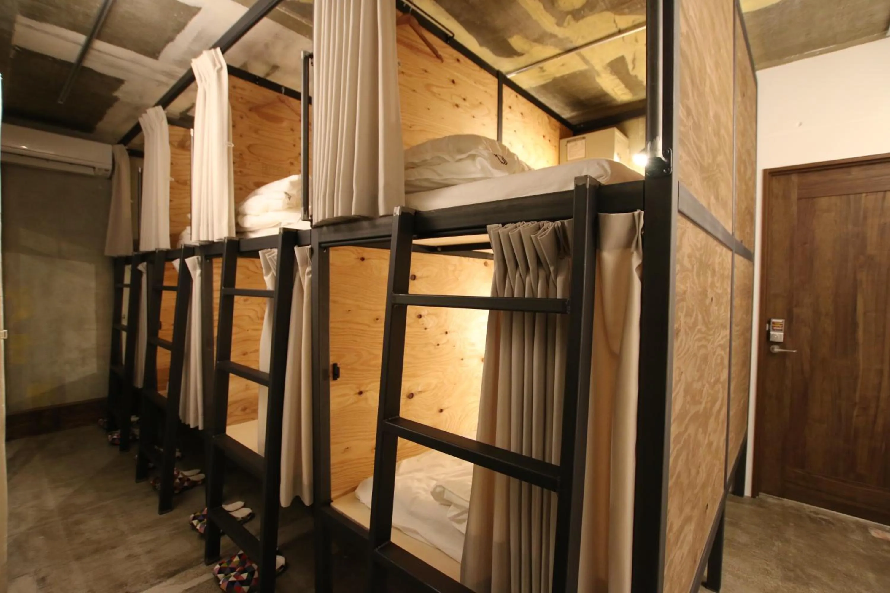 Bed in 365BASE outdoor hostel