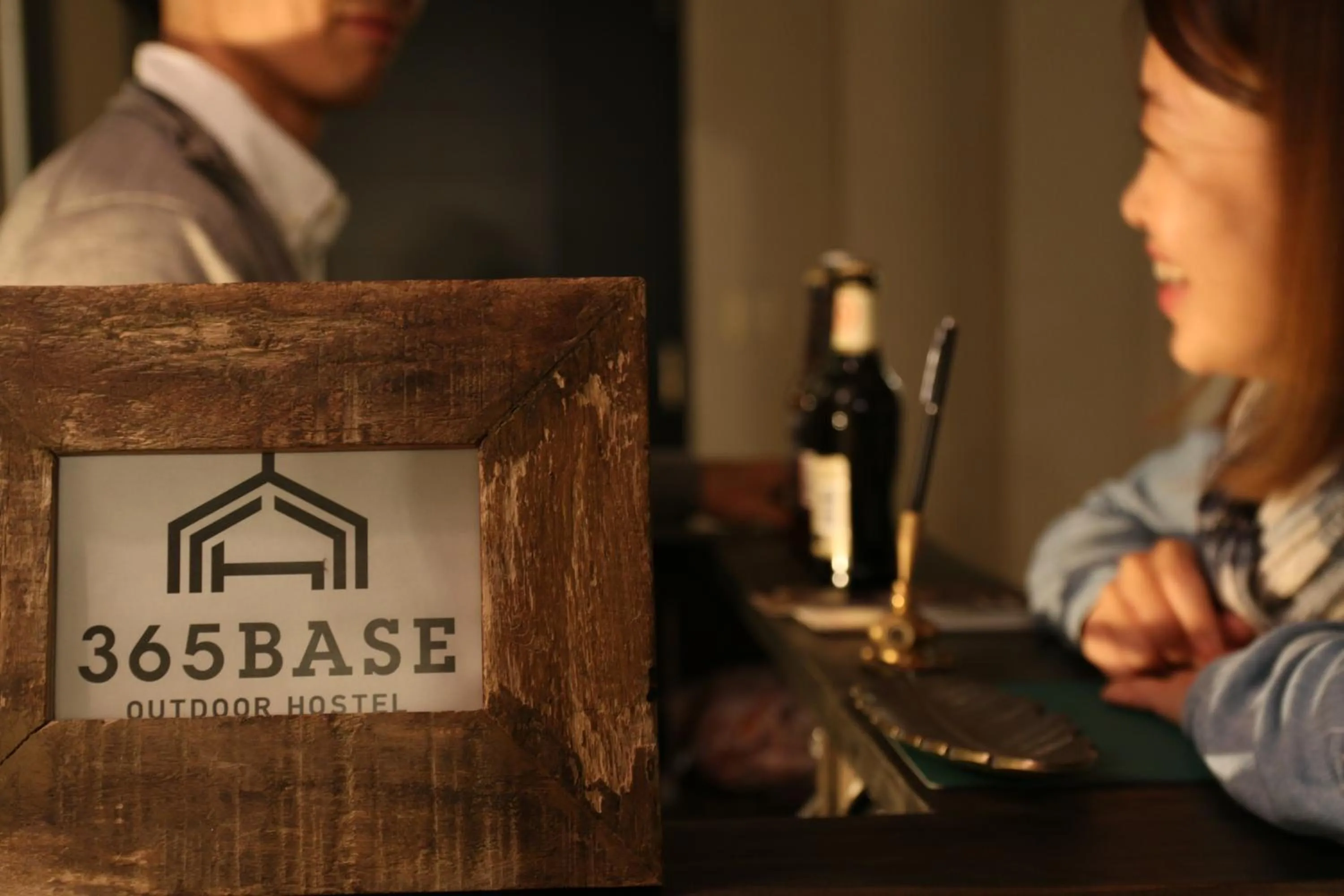 Food and drinks in 365BASE outdoor hostel