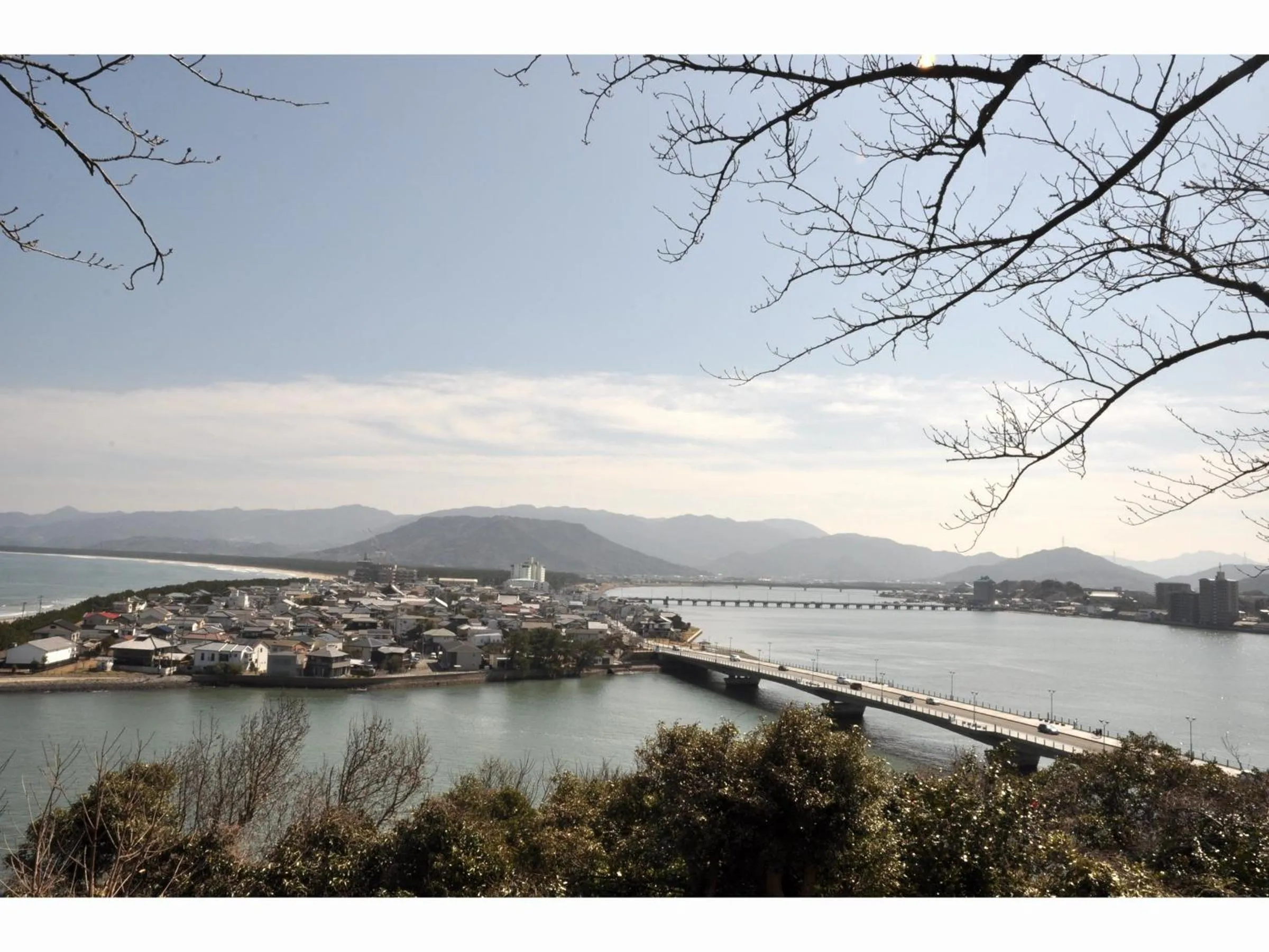 Natural landscape in Riverside Hotel Karatsu Castle