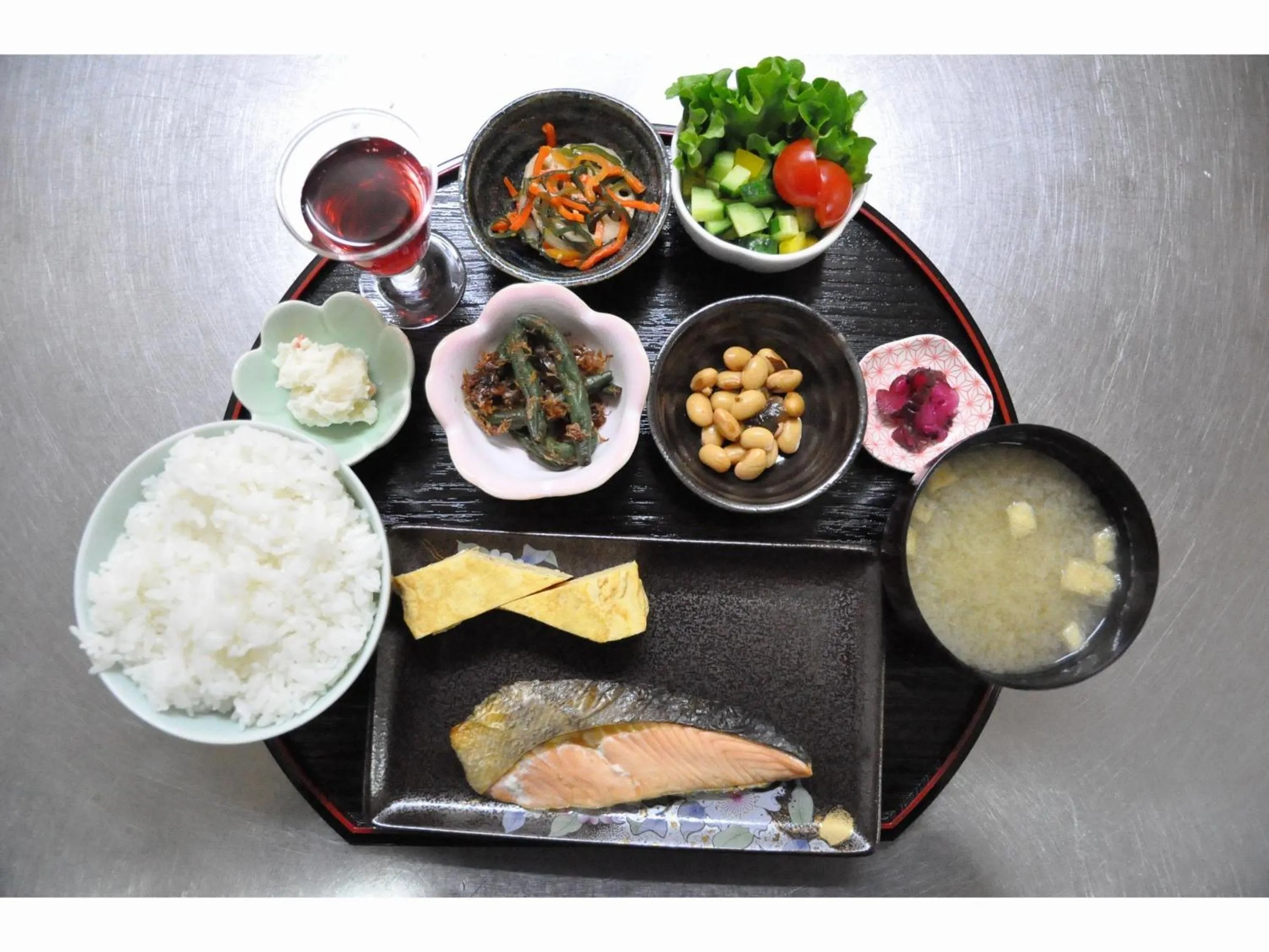 Breakfast in Riverside Hotel Karatsu Castle