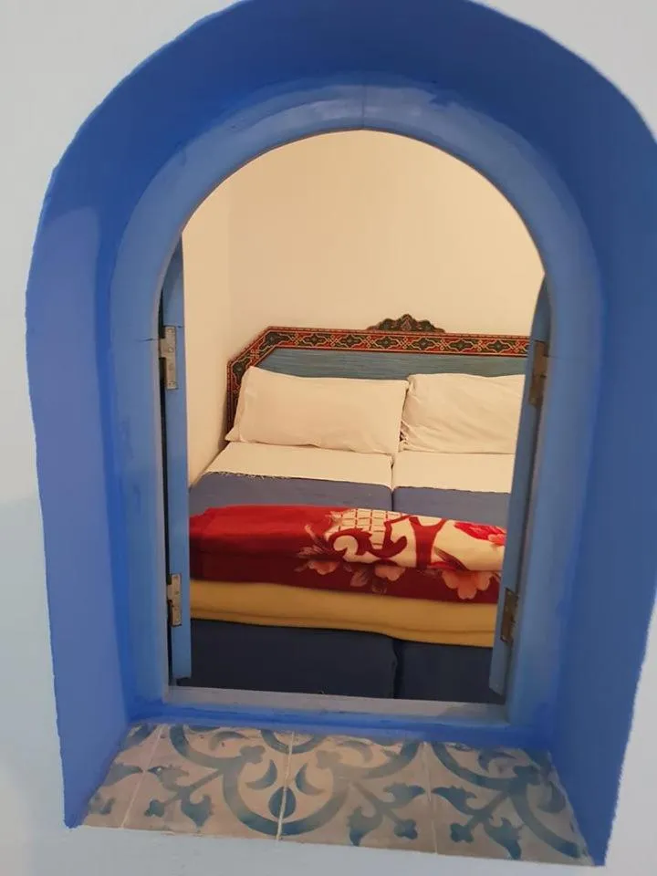 Bed in Hotel Ouarzazate