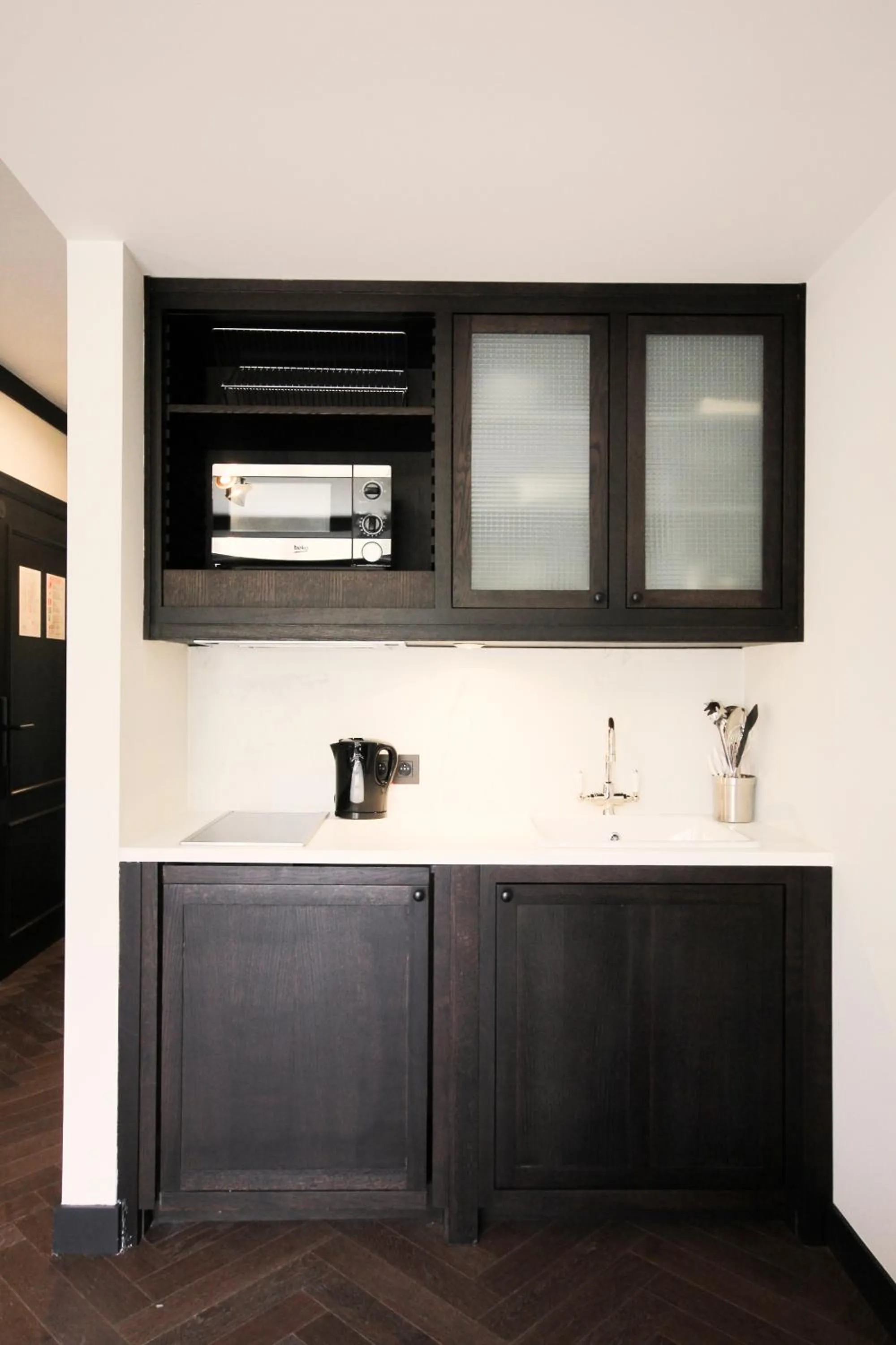 Kitchen or kitchenette in Getaway Brussels Airport