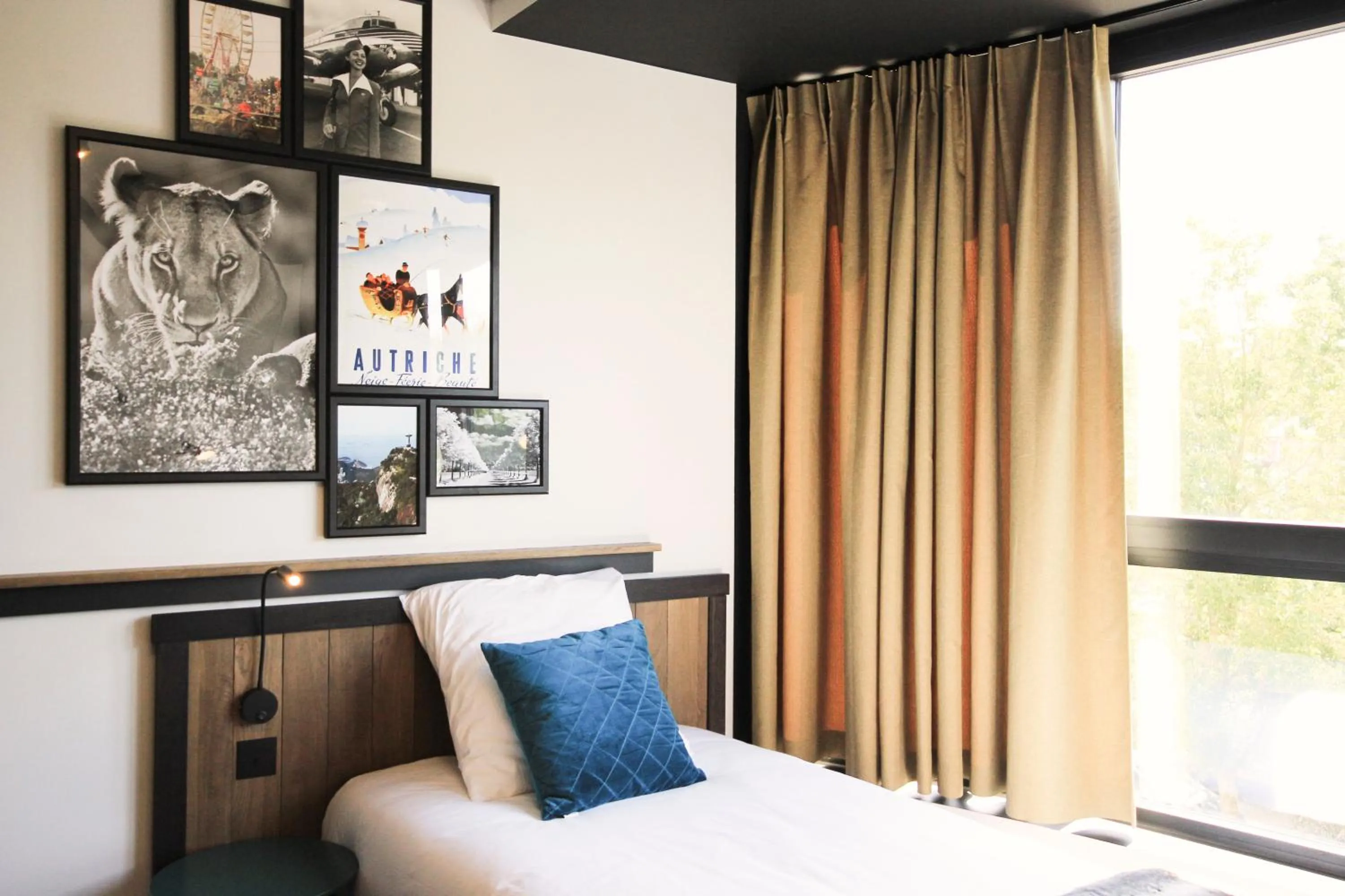 Bedroom, Bed in Getaway Brussels Airport