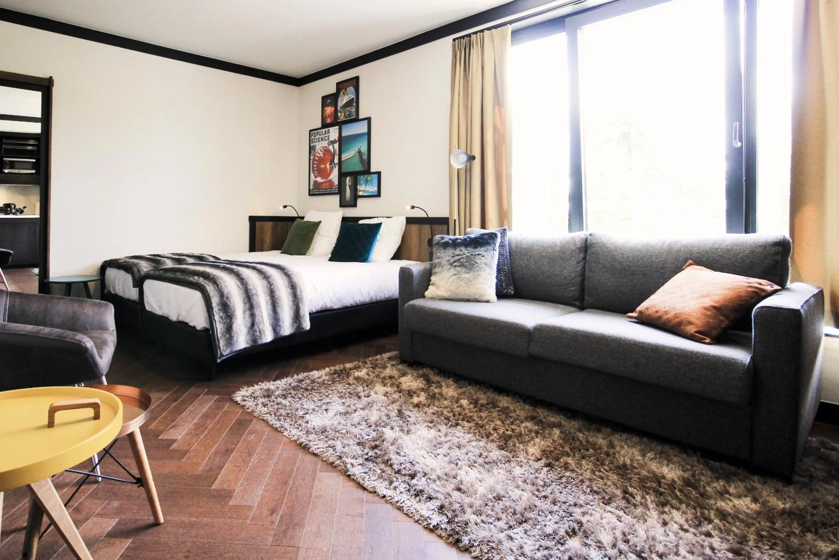 Bed in Getaway Brussels Airport