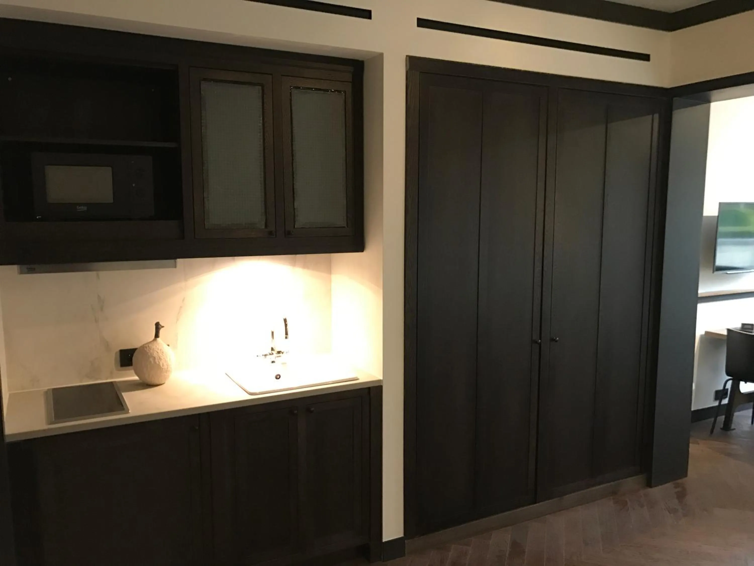 Kitchen or kitchenette in Getaway Brussels Airport